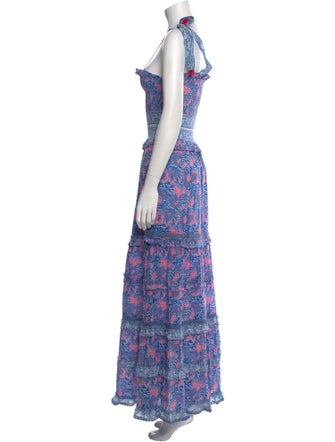 Alicia Bell Floral Print Long Dress w/ Tags
