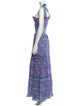 Alicia Bell Floral Print Long Dress w/ Tags