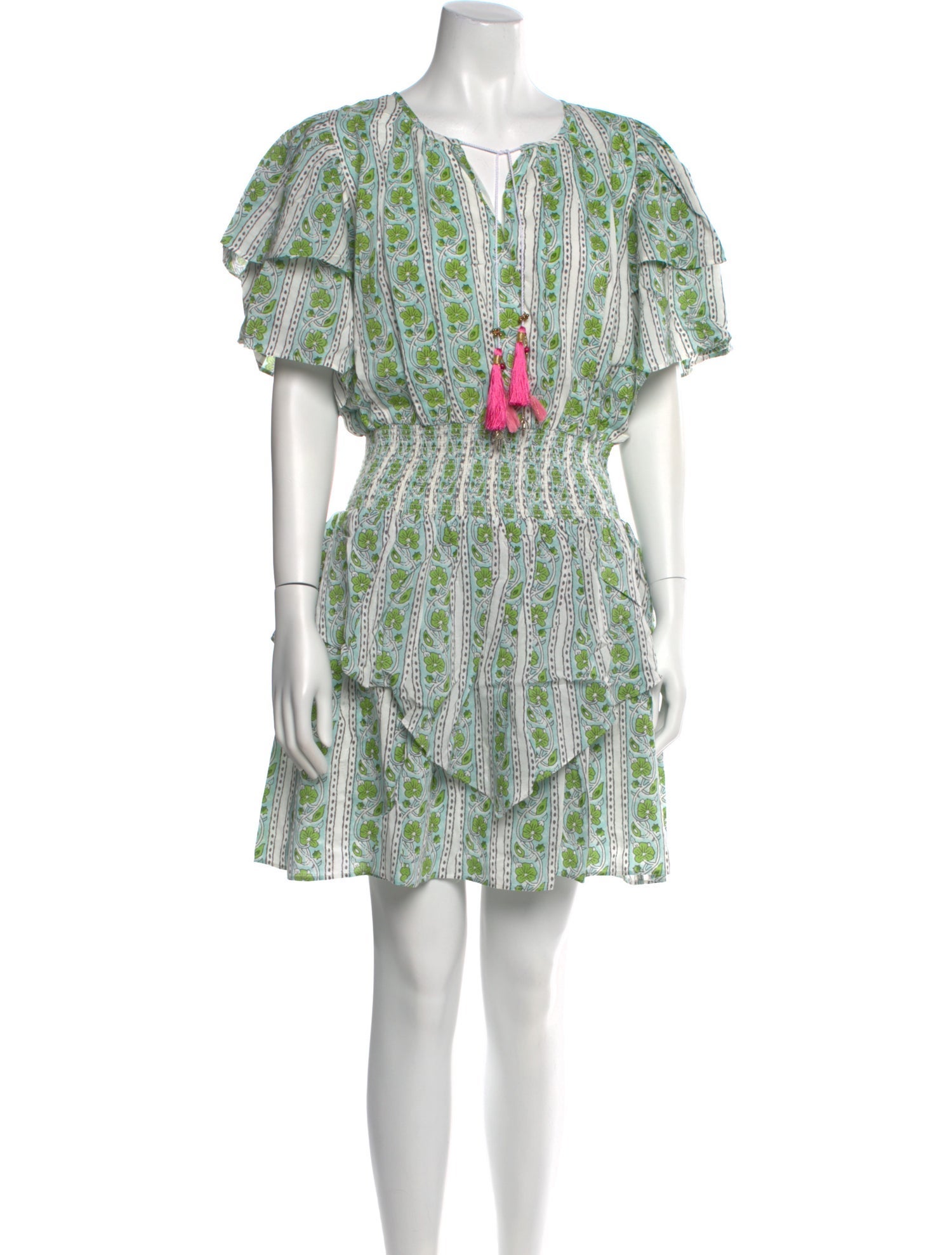 Alicia Bell Printed Mini Dress w/ Tags