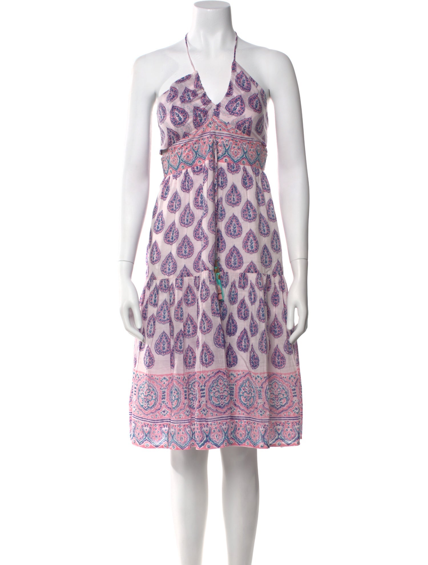 Alicia Bell Paisley Print Knee-Length Dress w/ Tags