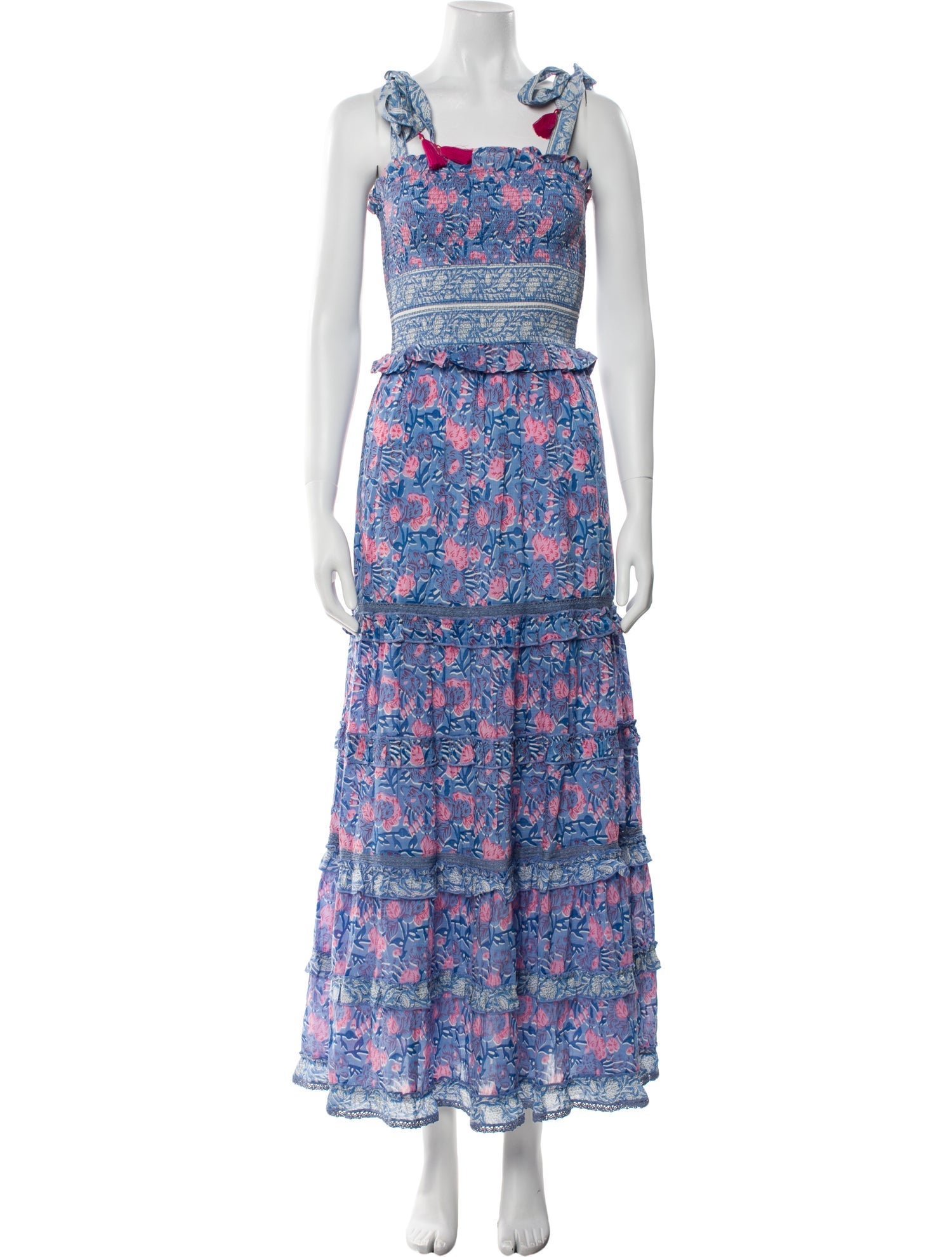 Alicia Bell Floral Print Long Dress w/ Tags