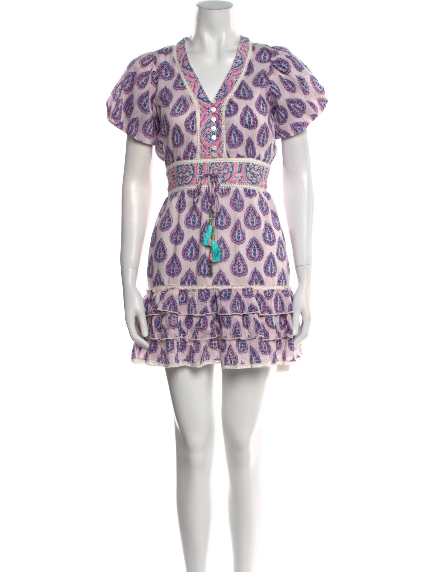 Alicia Bell Printed Mini Dress w/ Tags
