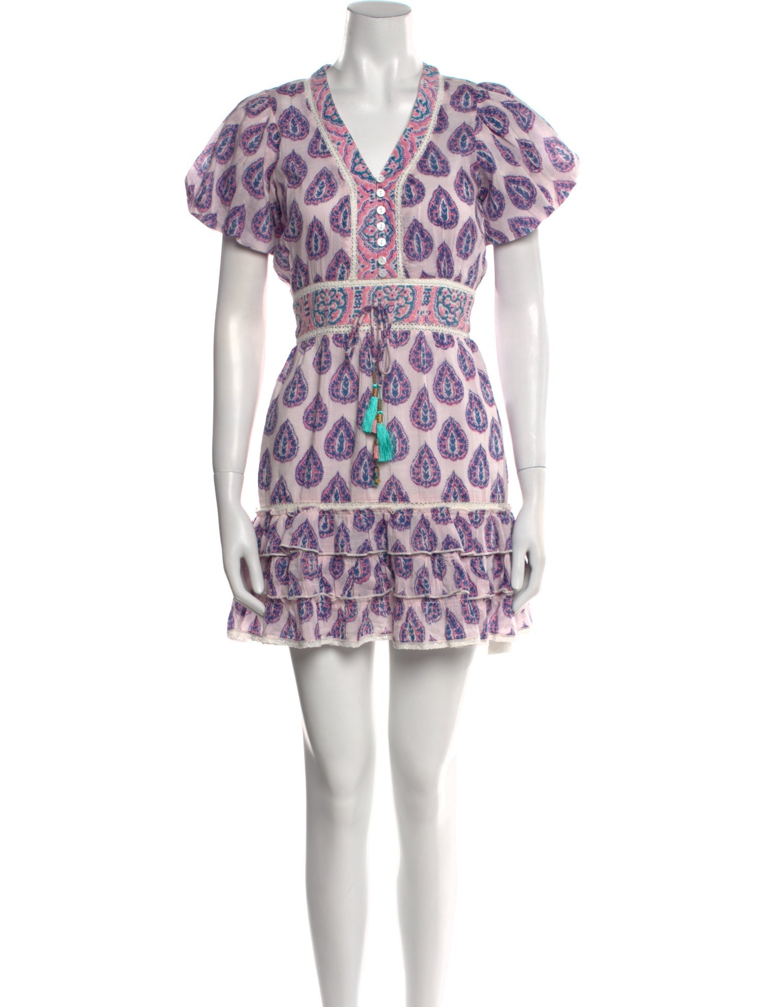Alicia Bell Printed Mini Dress w/ Tags