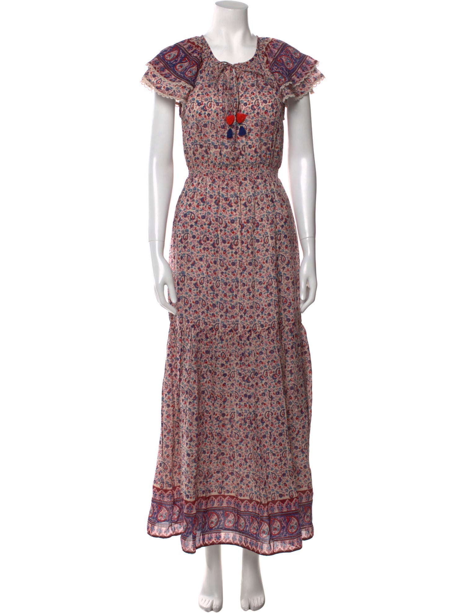 Alicia Bell Floral Print Long Dress w/ Tags