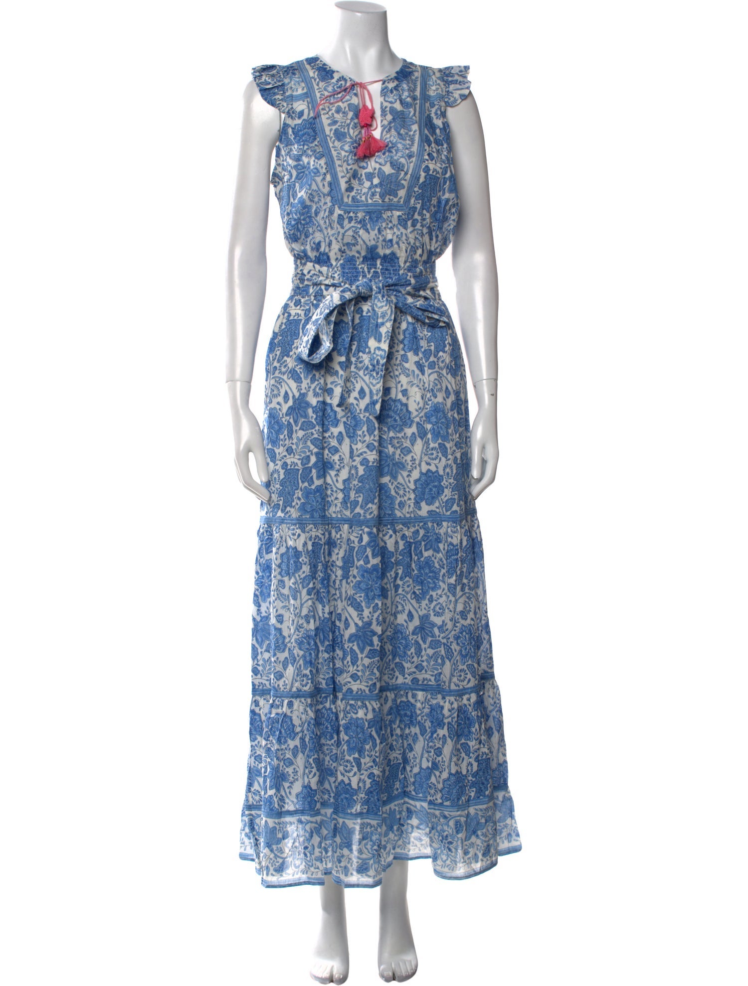 Alicia Bell Floral Print Long Dress w/ Tags