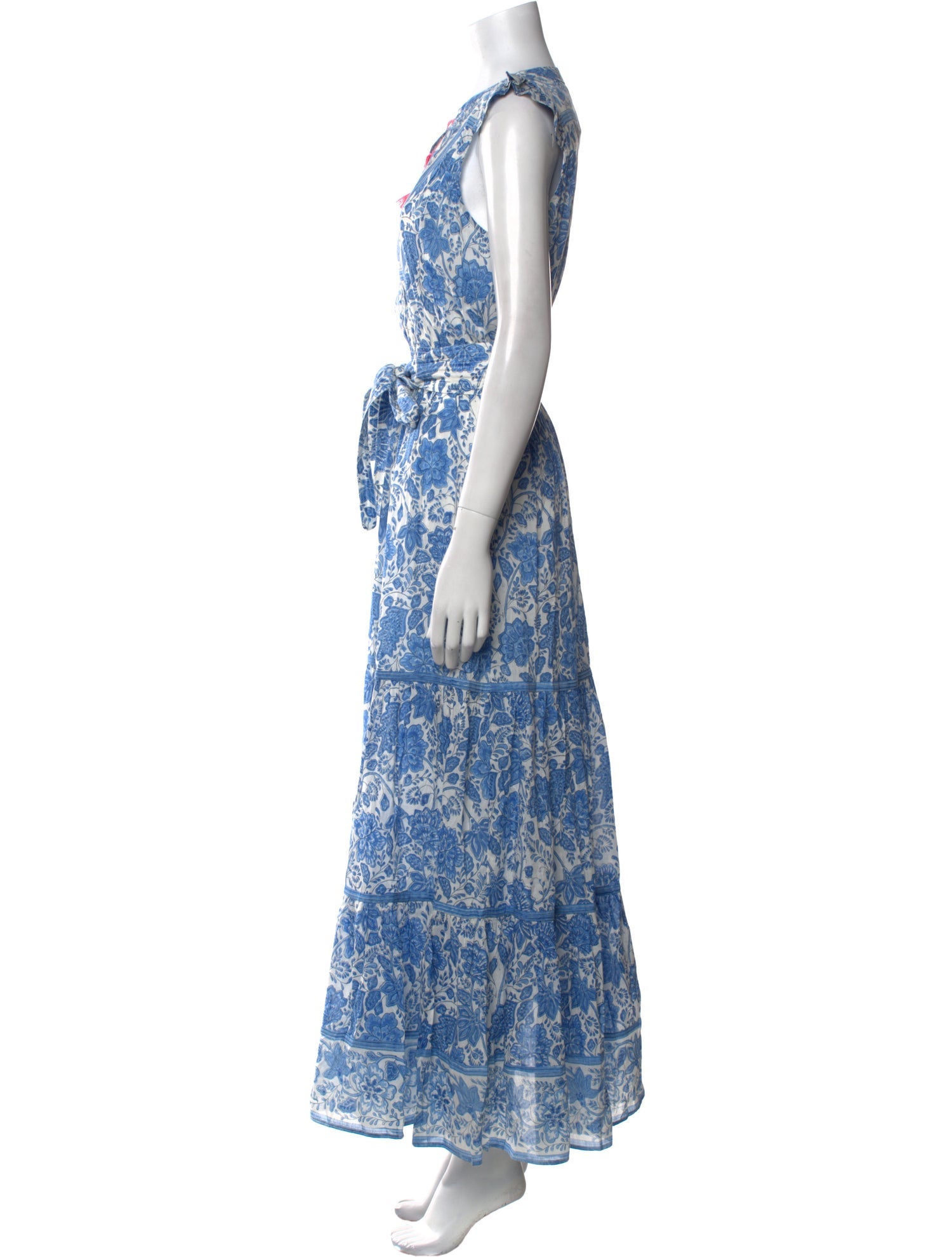 Alicia Bell Floral Print Long Dress w/ Tags