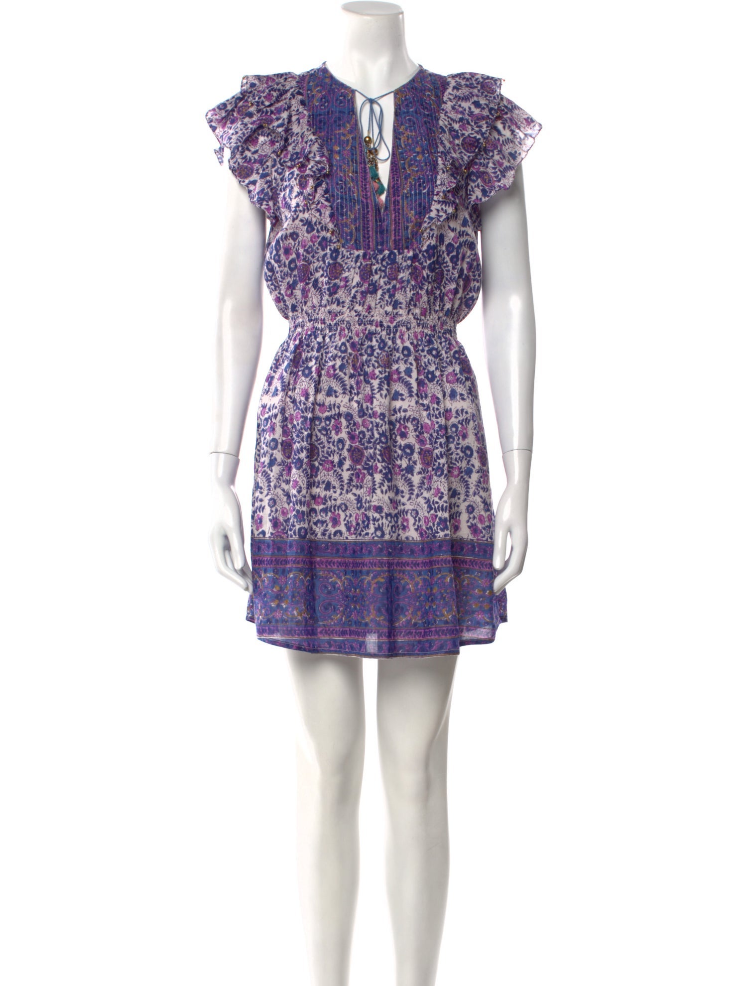 Alicia Bell Printed Mini Dress