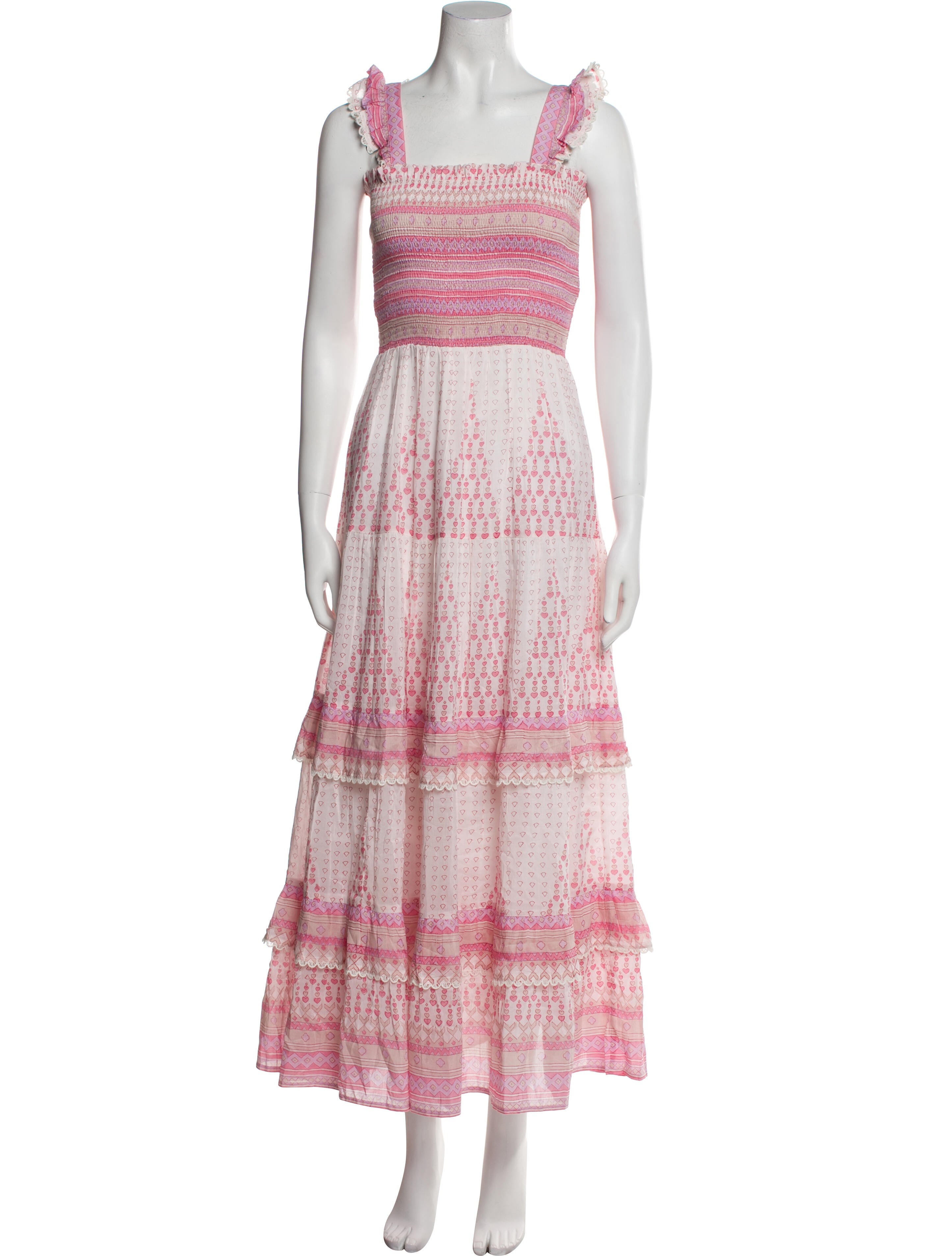 Alicia Bell Printed Long Dress w/ Tags