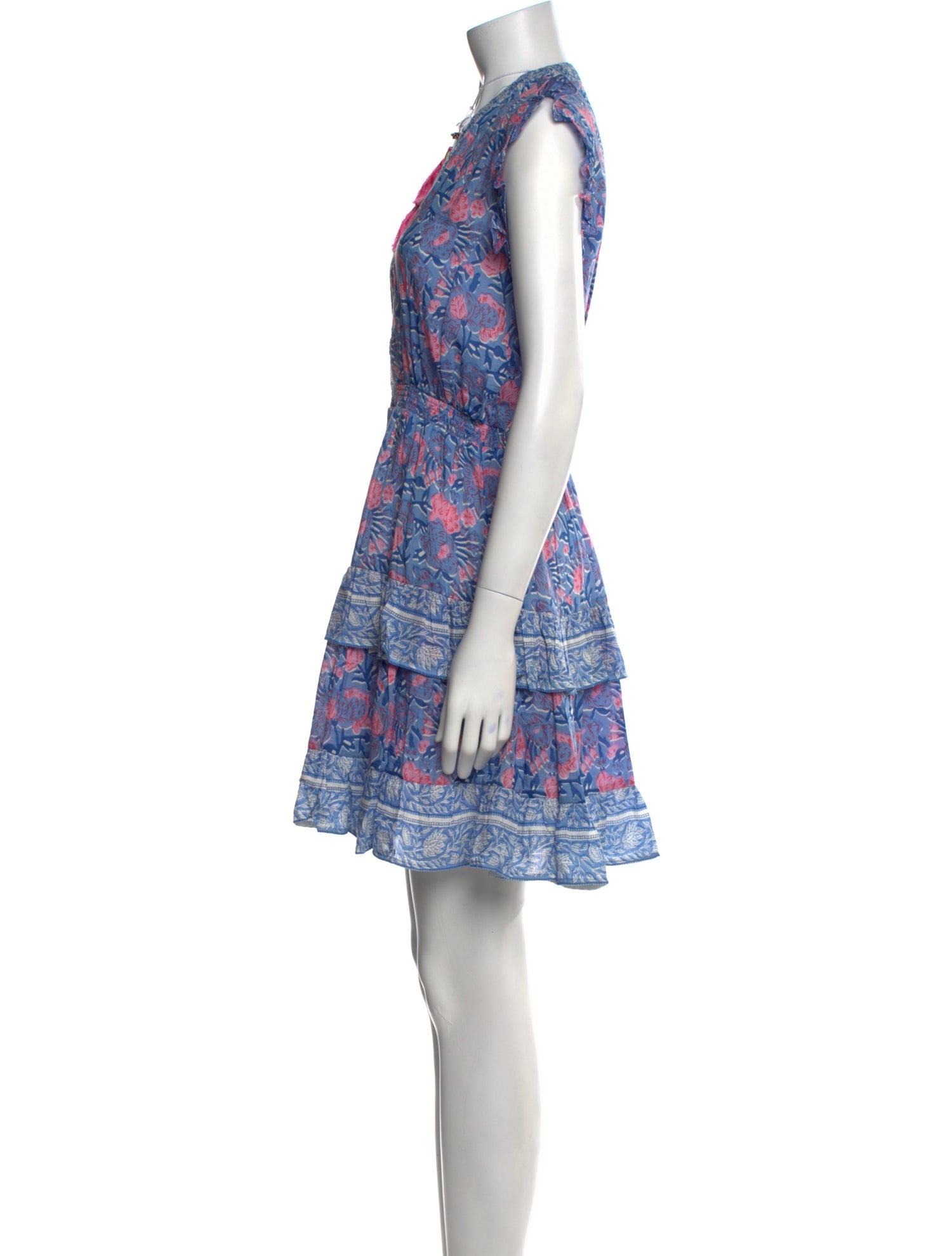 Alicia Bell Floral Print Mini Dress