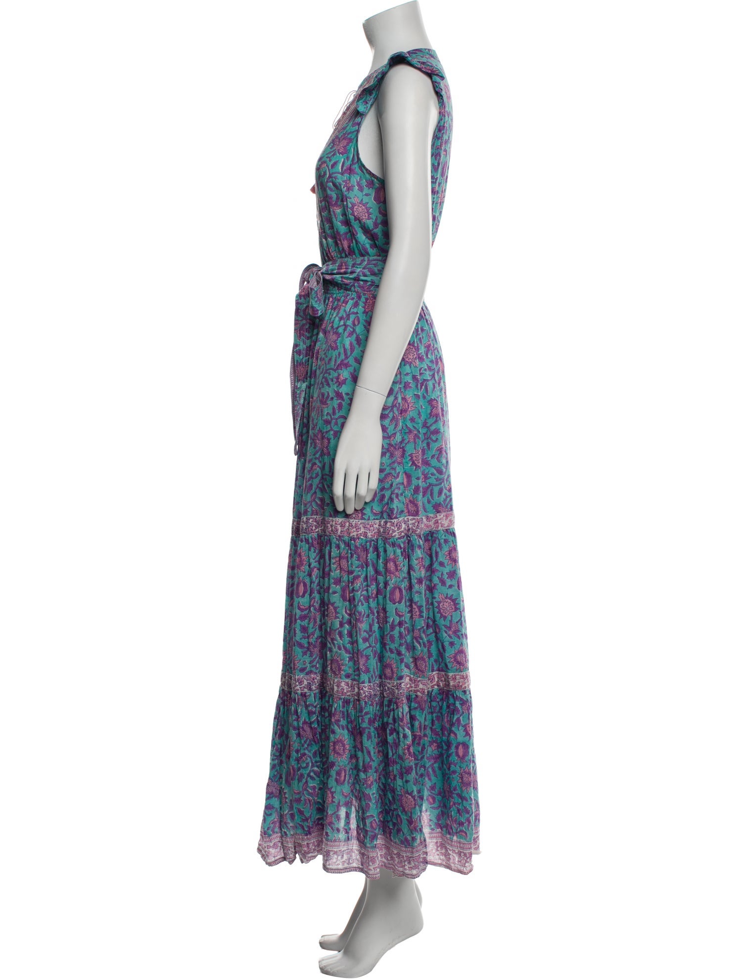 Alicia Bell Printed Long Dress