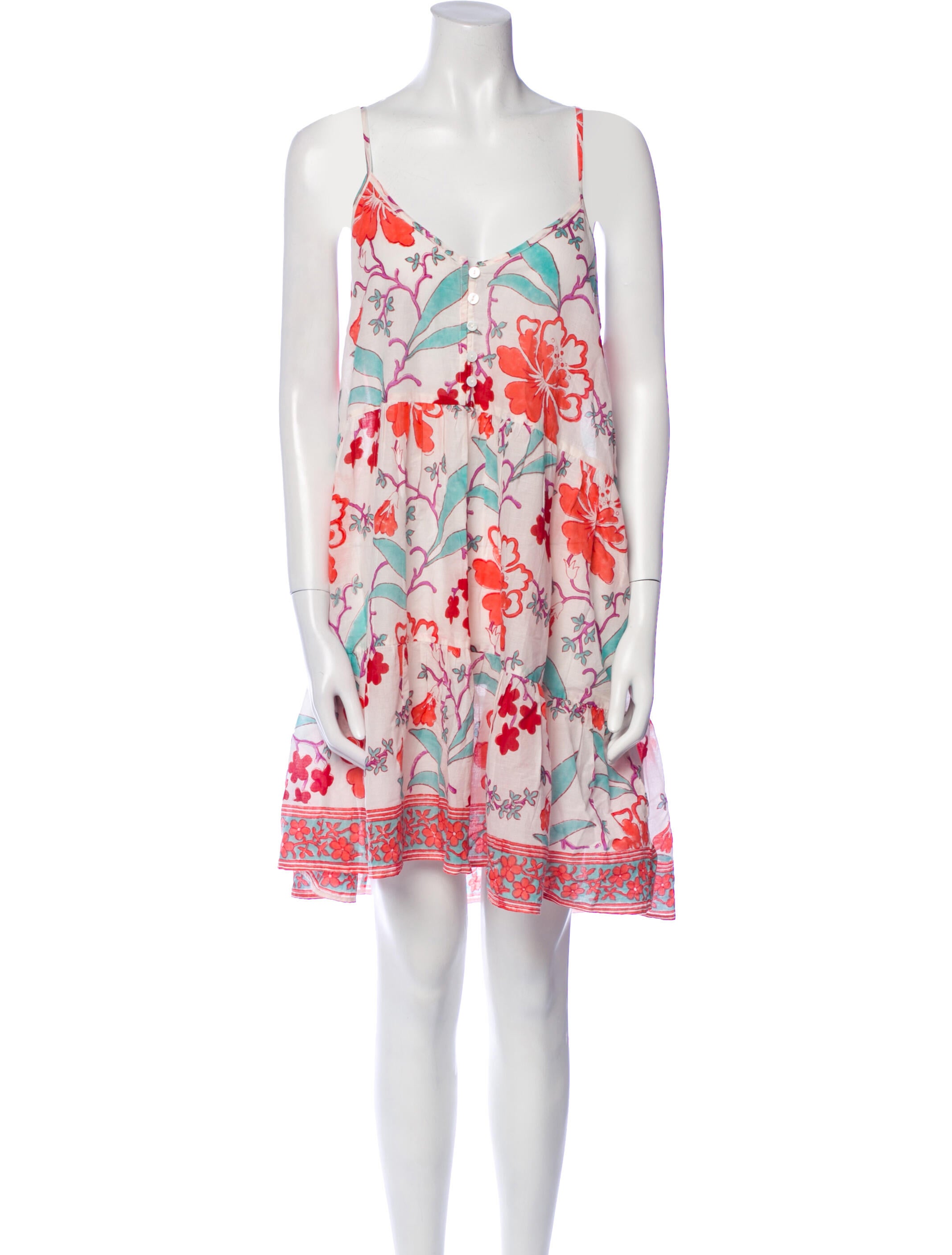 Alicia Bell Floral Print Knee-Length Dress w/ Tags