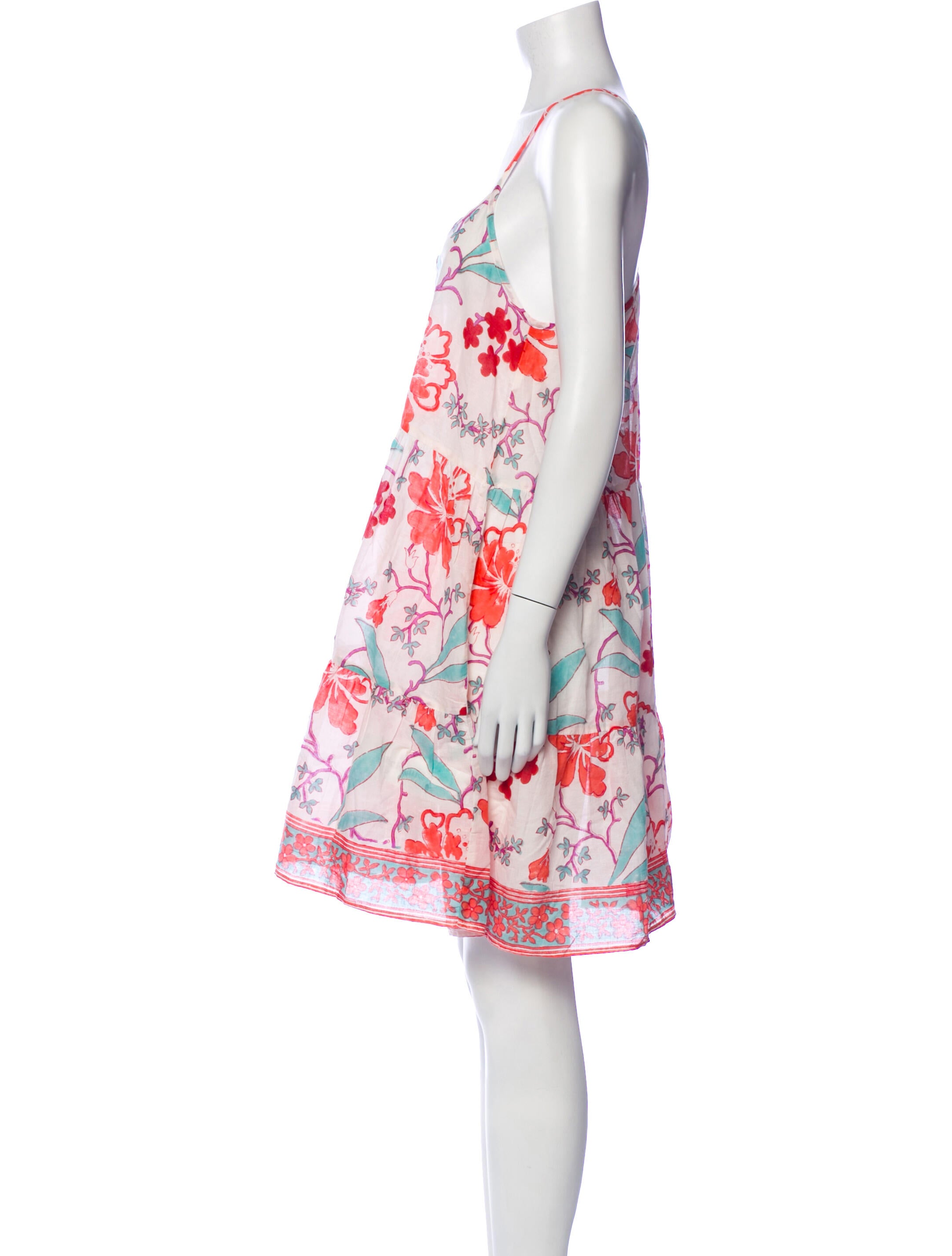 Alicia Bell Floral Print Knee-Length Dress w/ Tags
