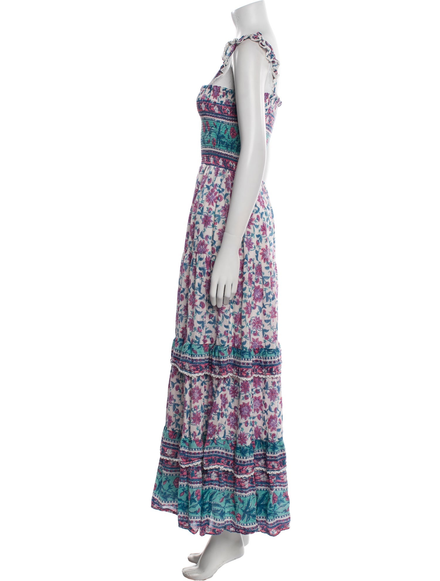Alicia Bell Floral Print Long Dress
