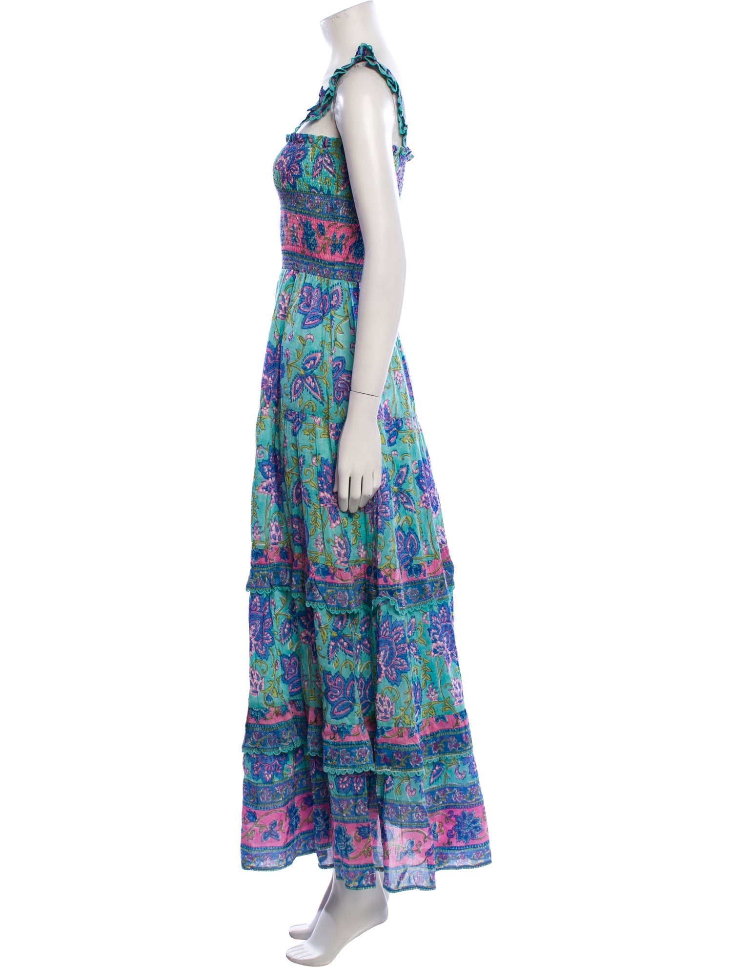 Alicia Bell Printed Long Dress w/ Tags