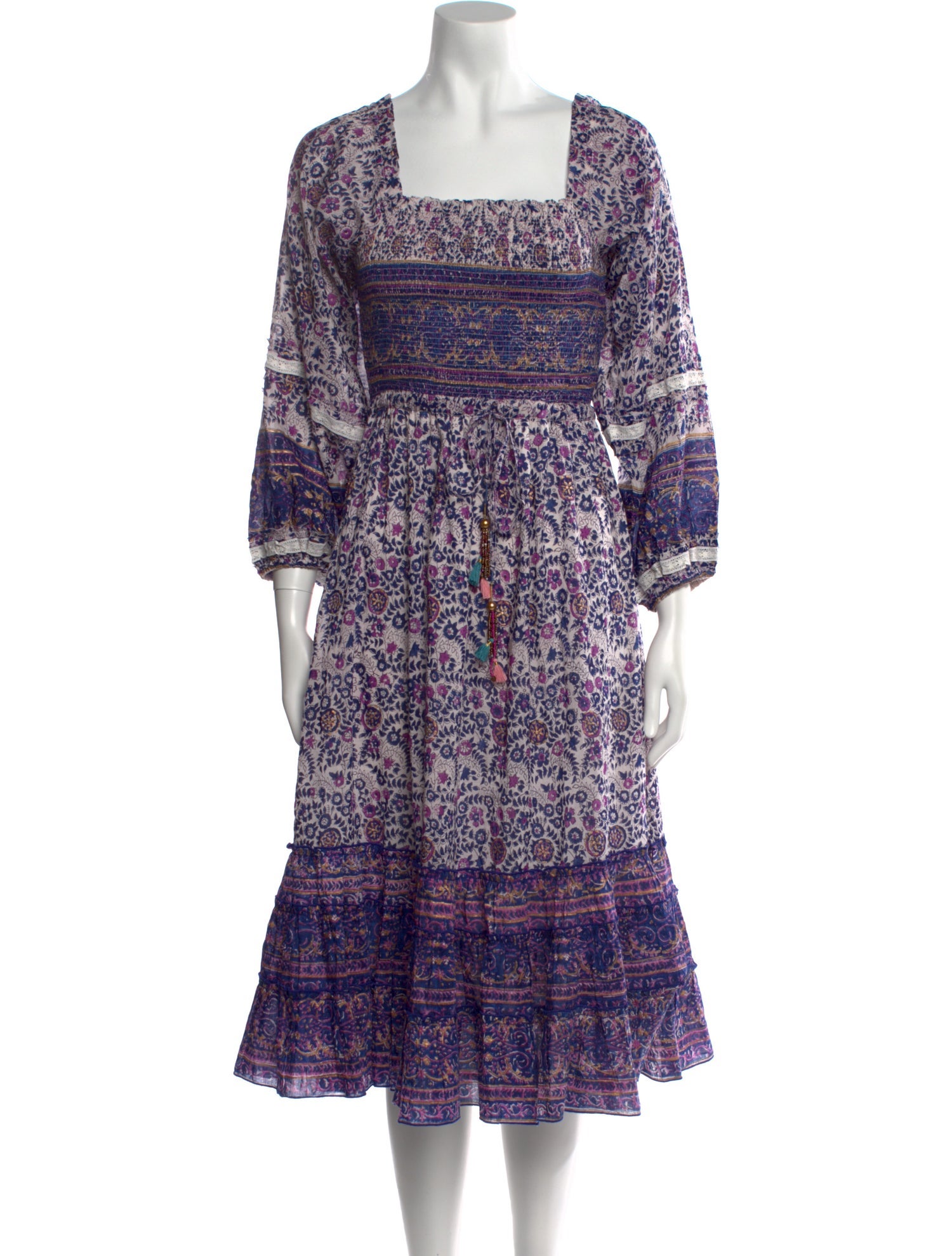 Alicia Bell Paisley Print Knee-Length Dress w/ Tags