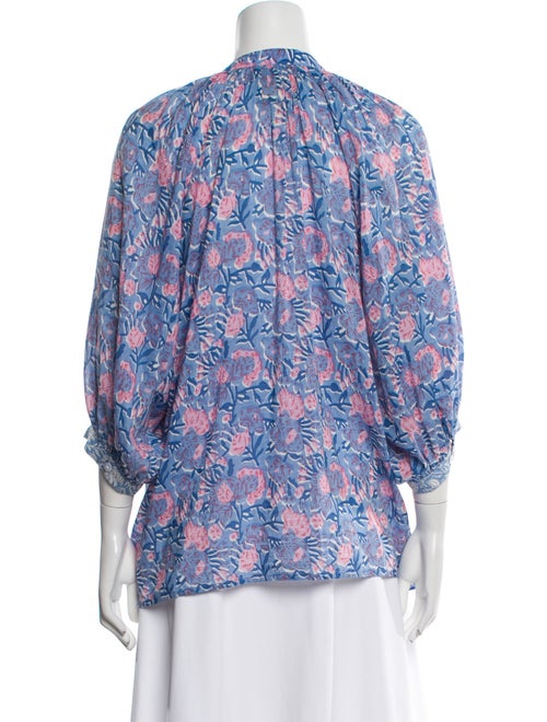 Alicia Bell Paisley Print V-Neck Blouse