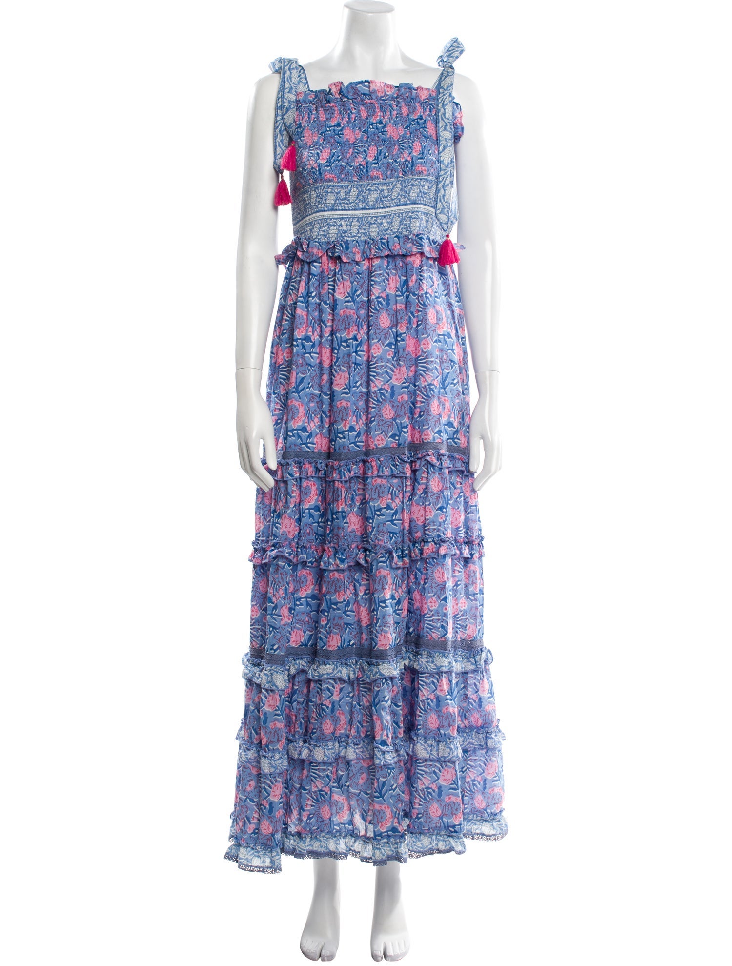 Alicia Bell Floral Print Long Dress w/ Tags