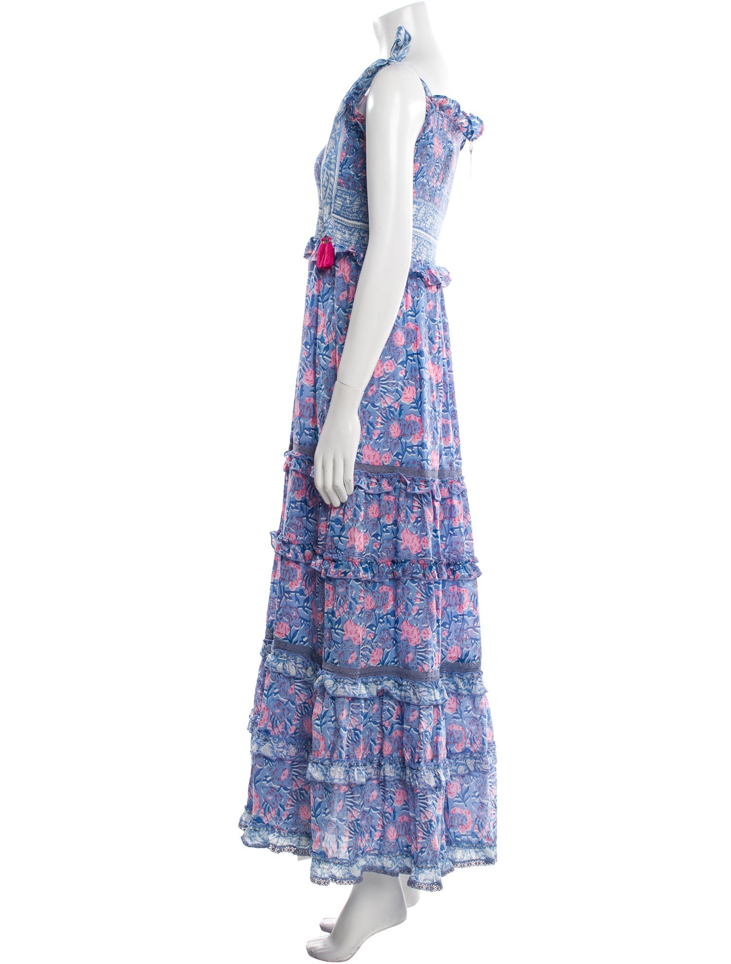 Alicia Bell Floral Print Long Dress w/ Tags