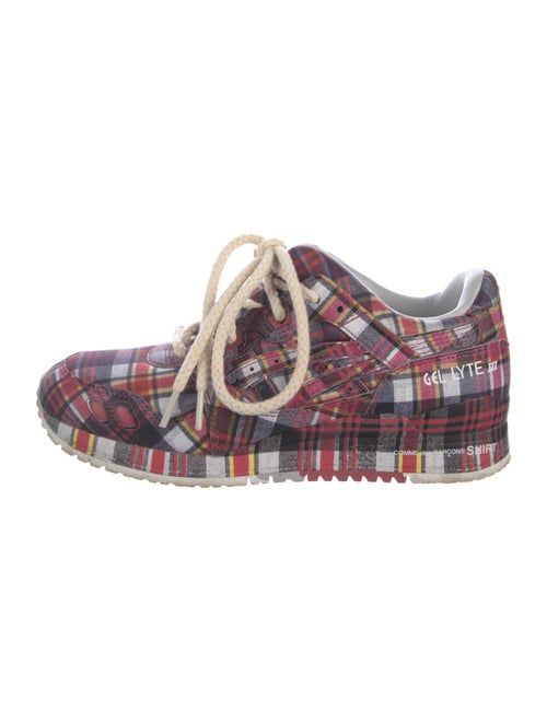 Asics x Comme Des Garcons SHIRT Gel Lyte 3 '07 Remastered 'Red Plaid' Sneakers