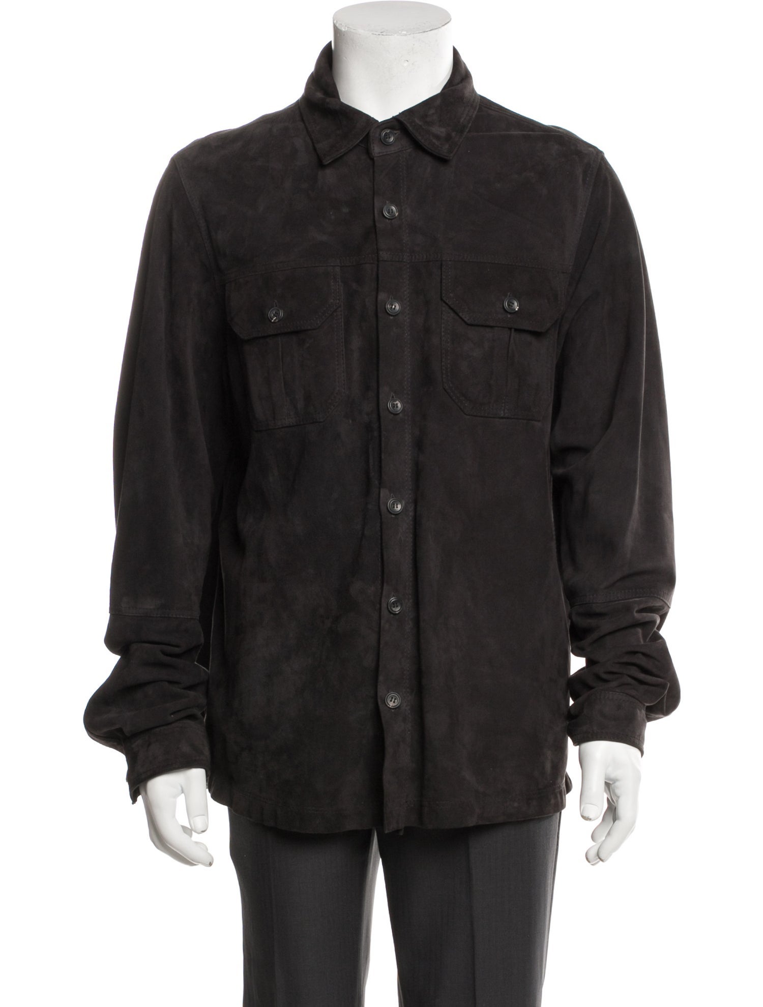 Aston Goat Leather Utility Jacket