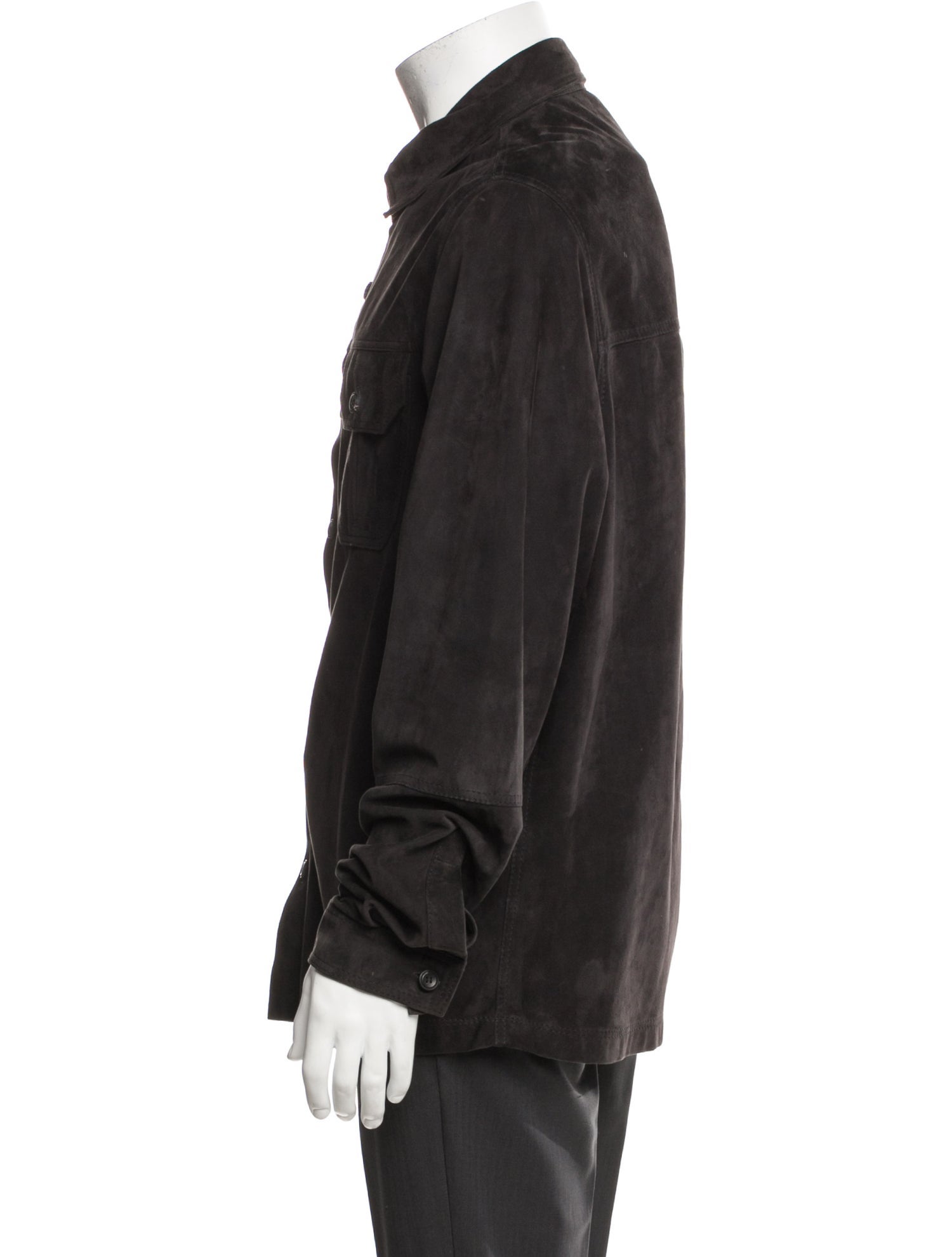 Aston Goat Leather Utility Jacket