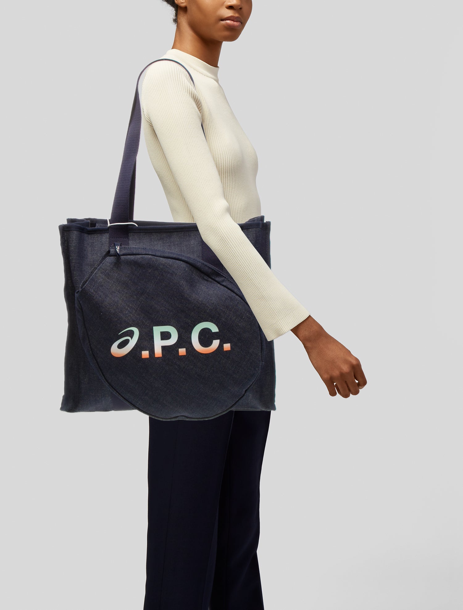 Asics x A.P.C. Denim Tote