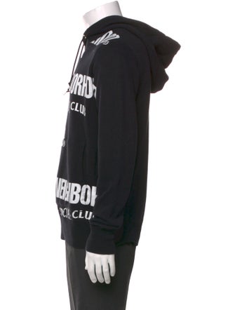 Anti SocialSocial Club x Neighborhood Graphic Print Crew Neck Hoodie