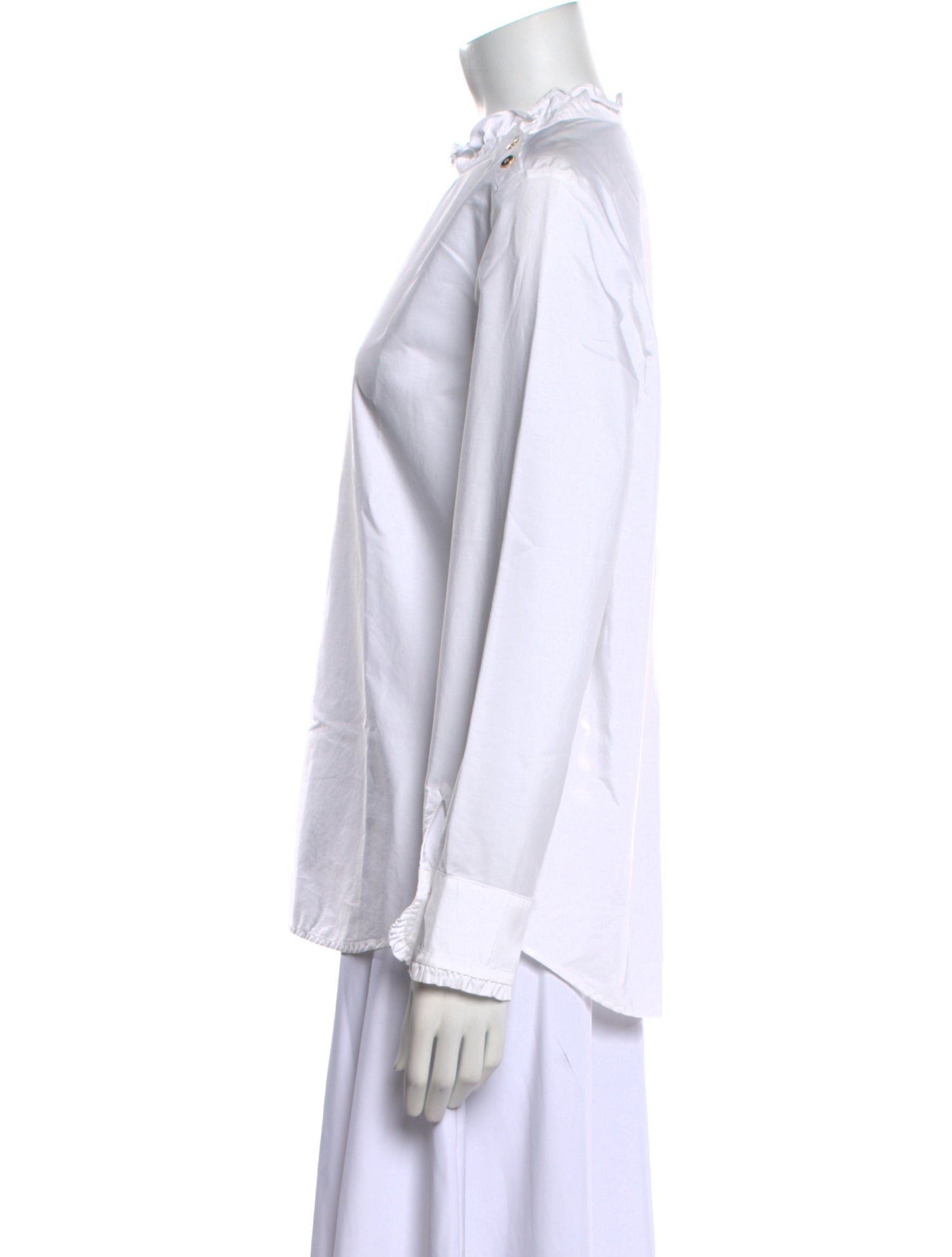Atlantique Ascoli Mock Neck Long Sleeve Top