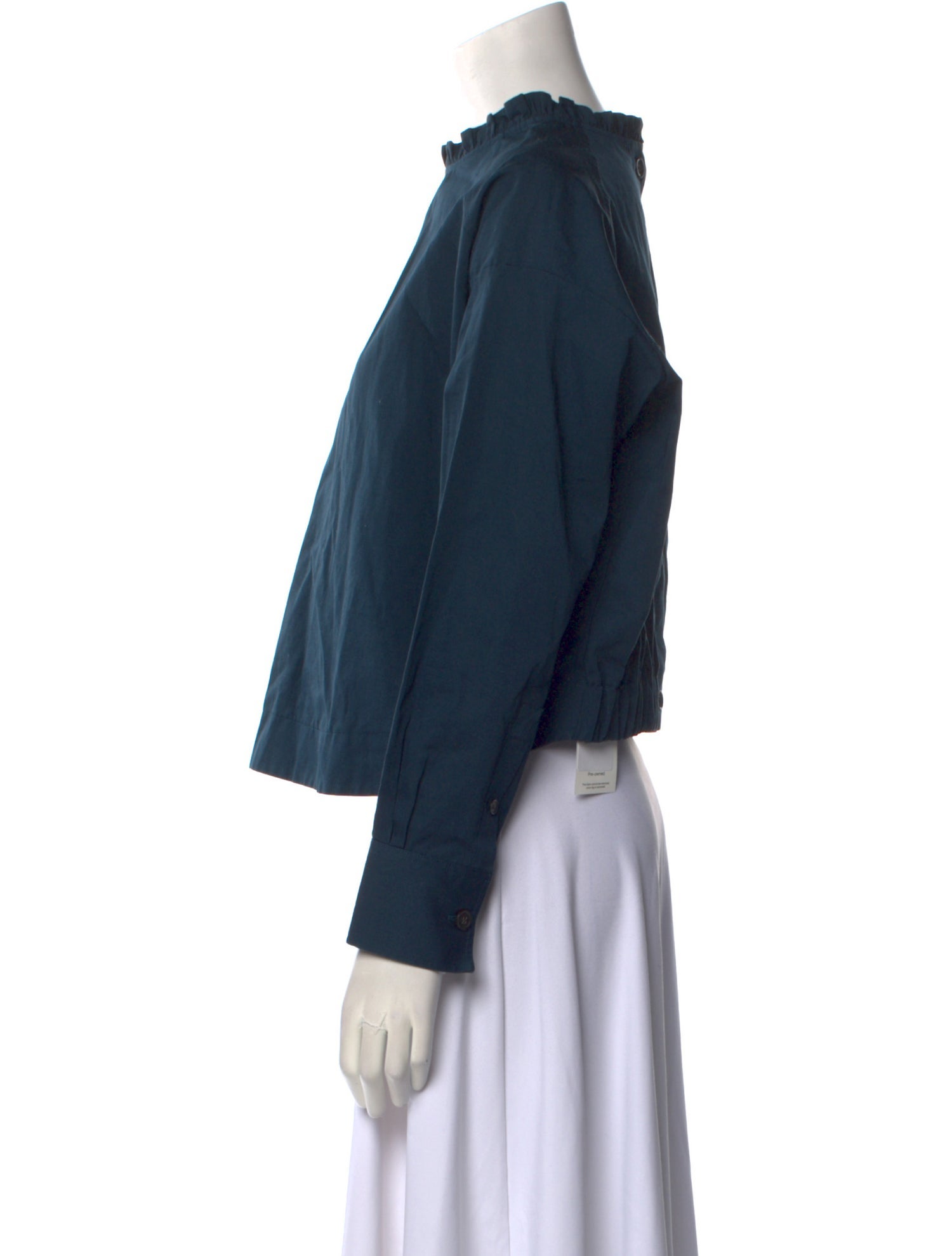 Atlantique Ascoli Mock Neck Long Sleeve Sweatshirt