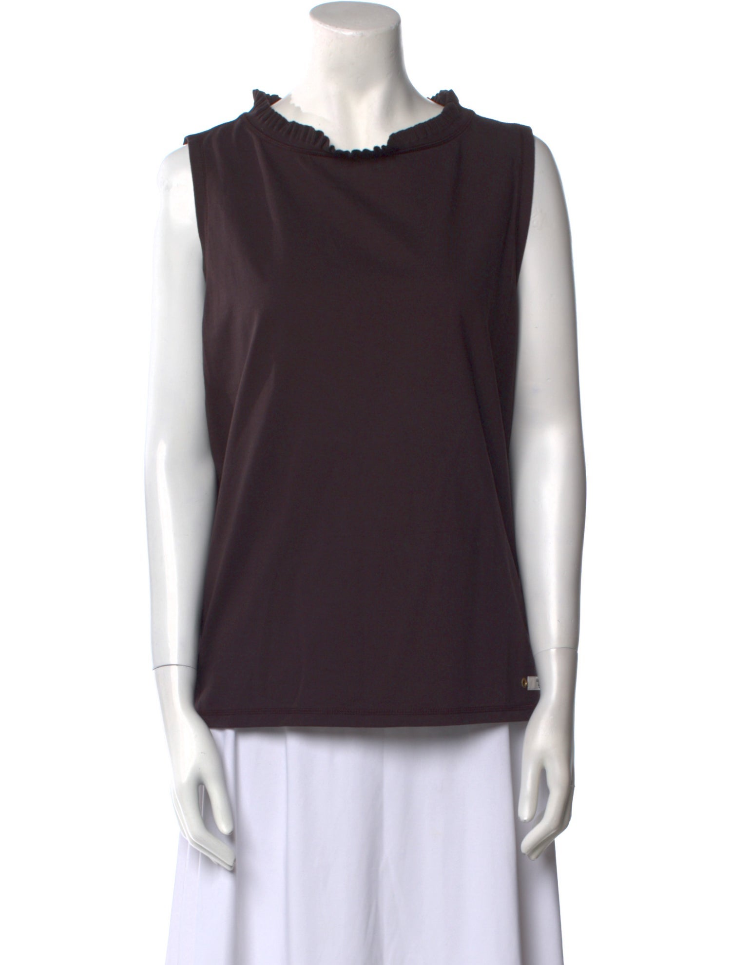 Atlantique Ascoli Cowl Neck Sleeveless Top