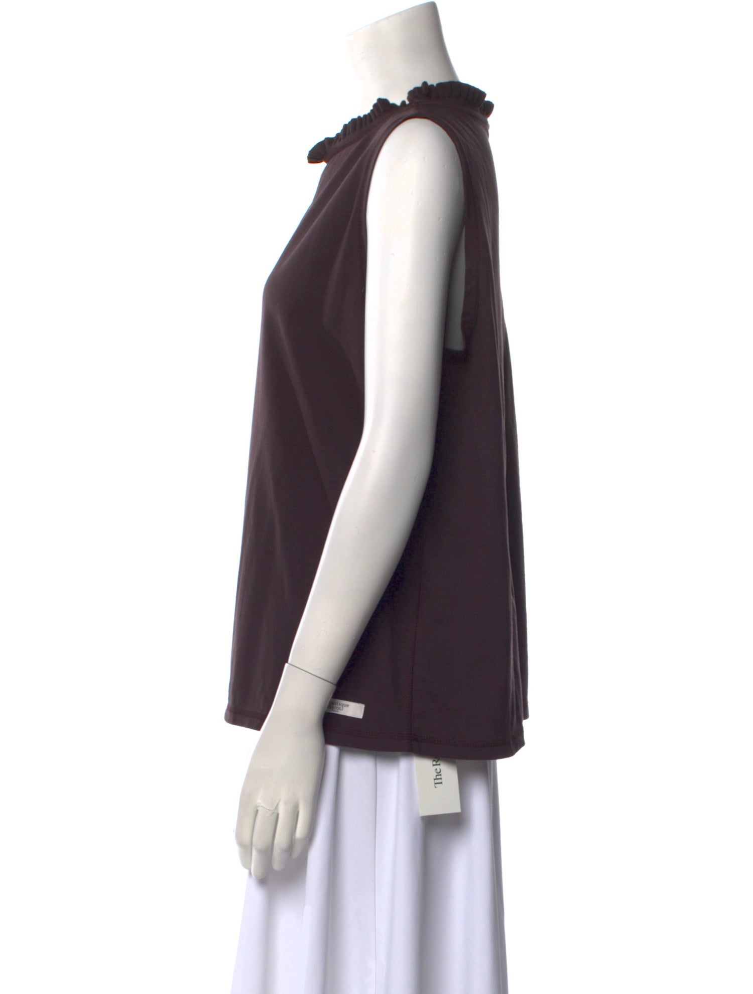 Atlantique Ascoli Cowl Neck Sleeveless Top