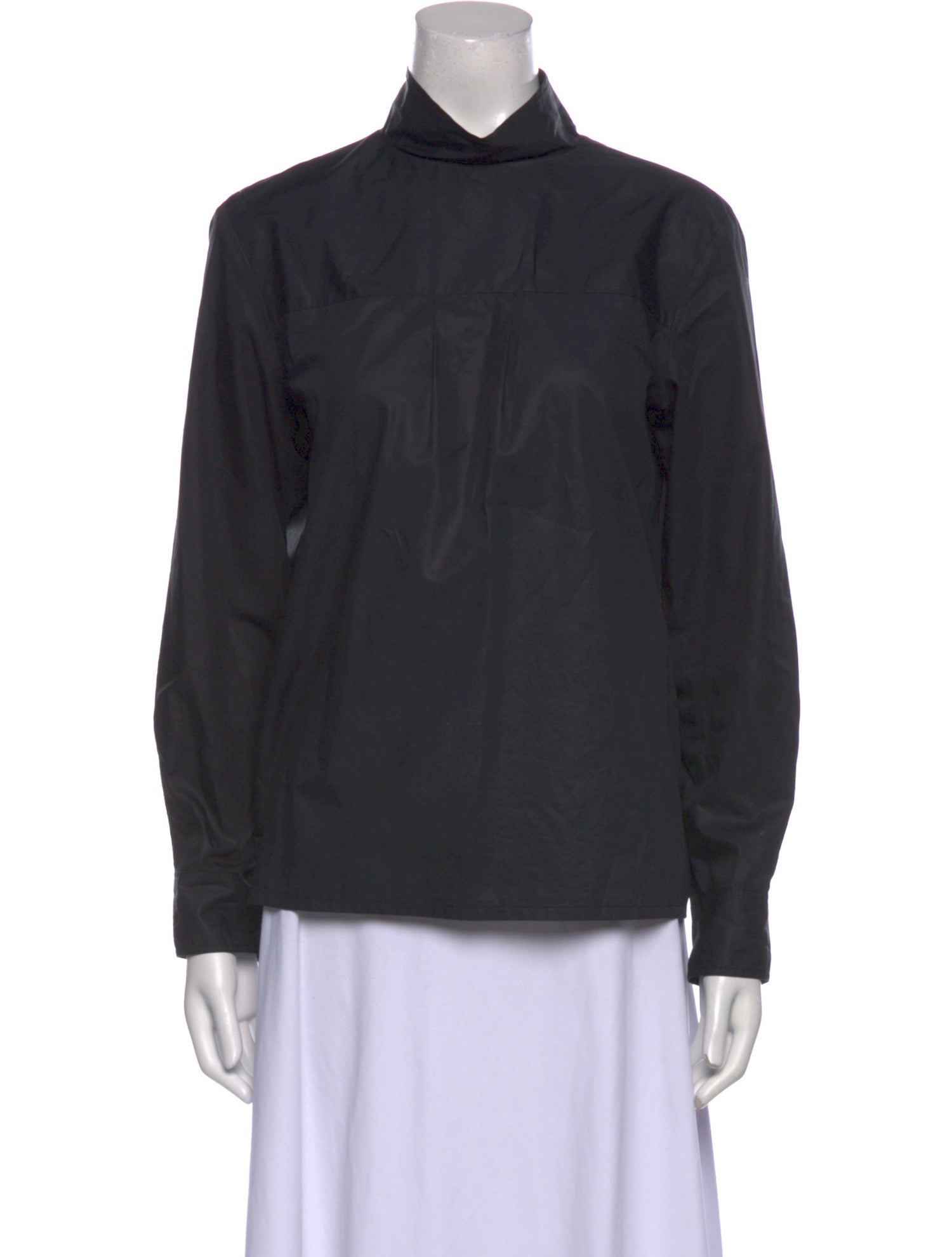 Atlantique Ascoli Mock Neck Long Sleeve Sweatshirt