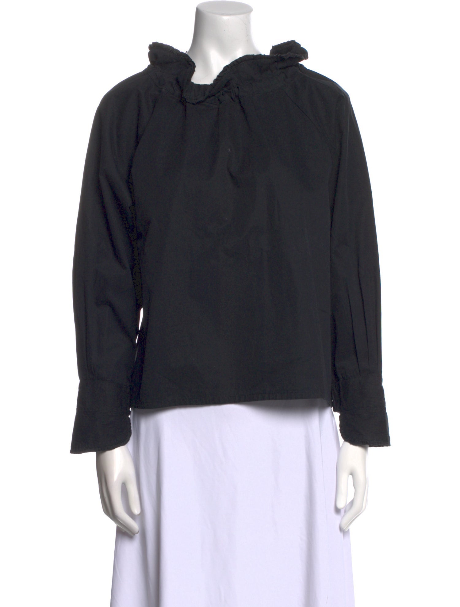 Atlantique Ascoli Mock Neck Long Sleeve Sweatshirt