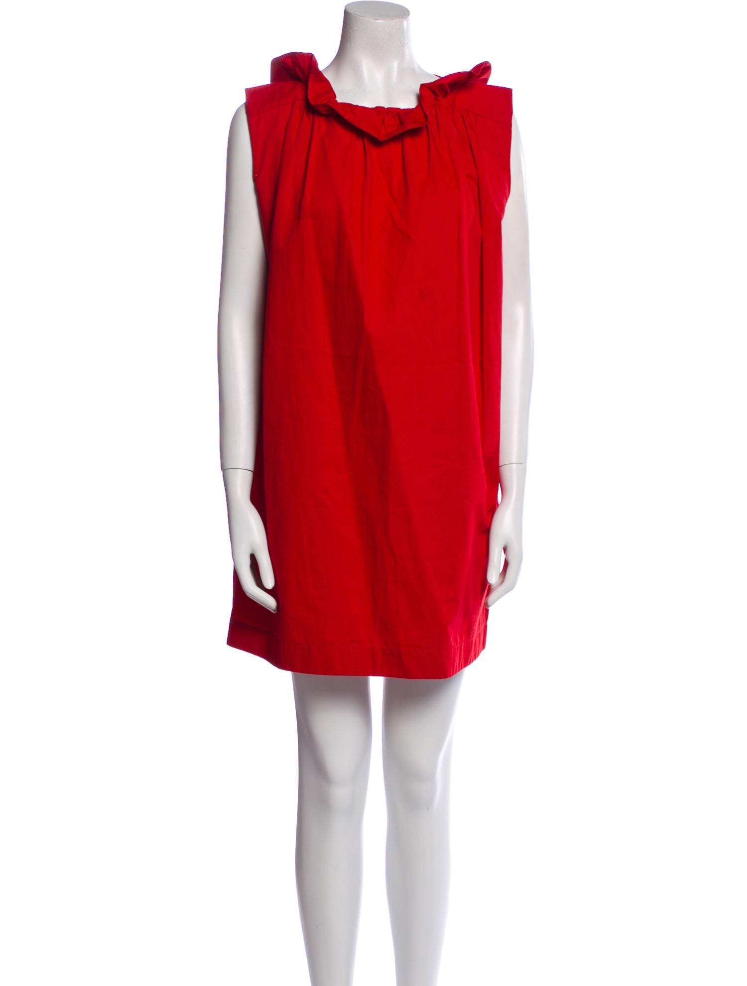 Atlantique Ascoli Square Neckline Mini Dress