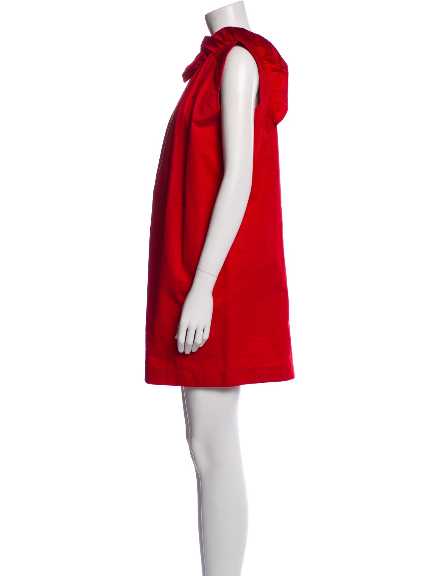 Atlantique Ascoli Square Neckline Mini Dress