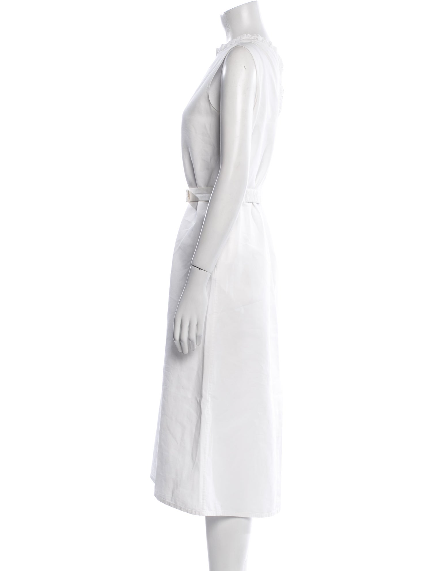 Atlantique Ascoli Bateau Neckline Midi Length Dress