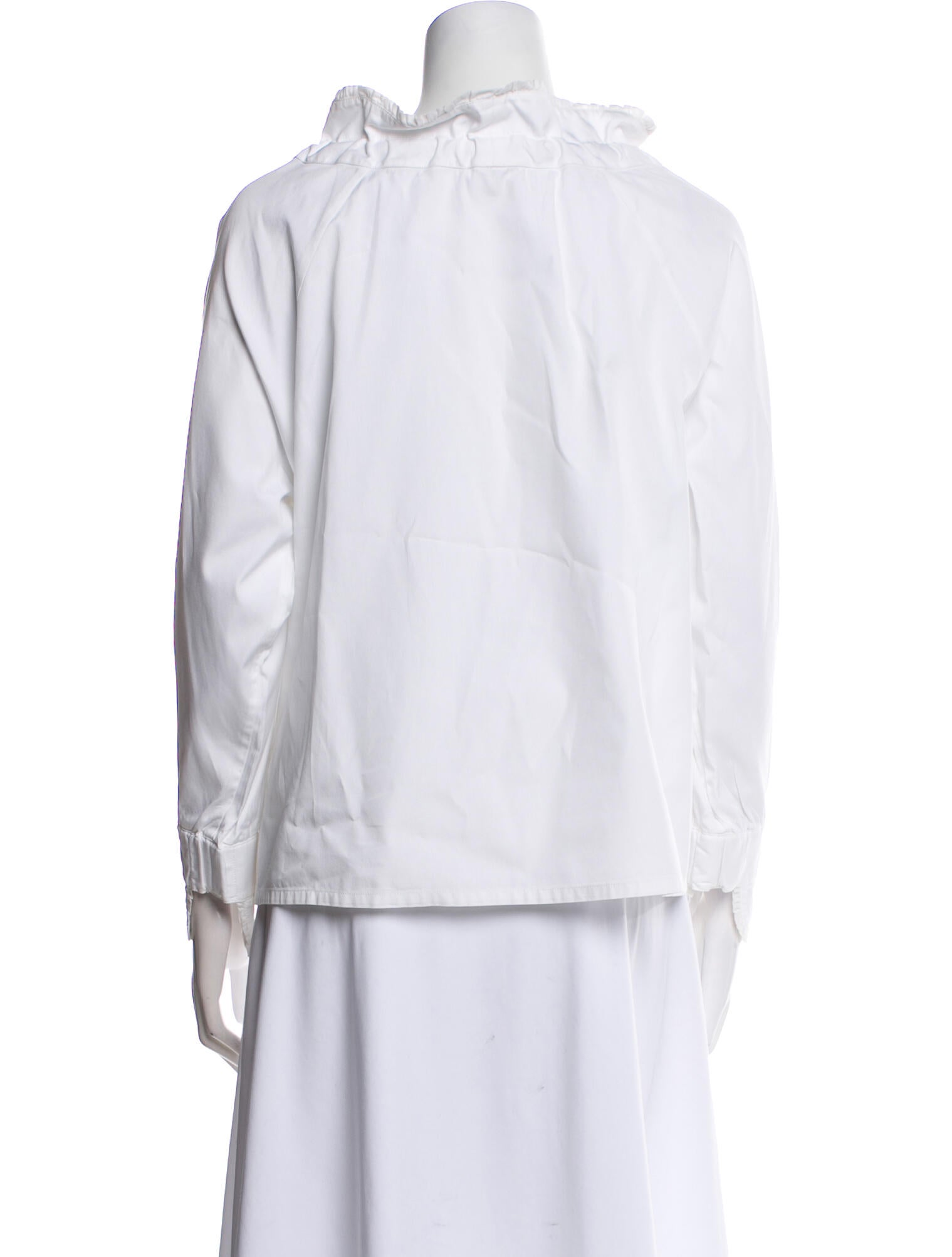 Atlantique Ascoli Scoop Neck Long Sleeve Blouse