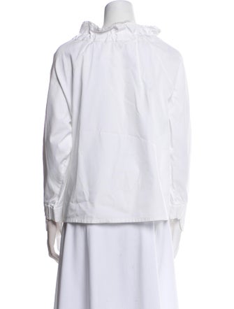 Atlantique Ascoli Scoop Neck Long Sleeve Blouse