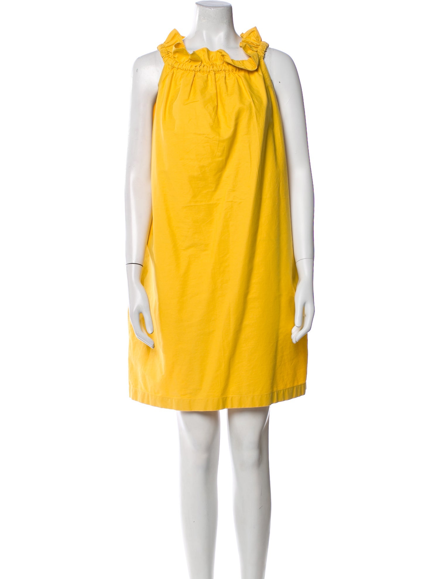 Atlantique Ascoli Square Neckline Mini Dress