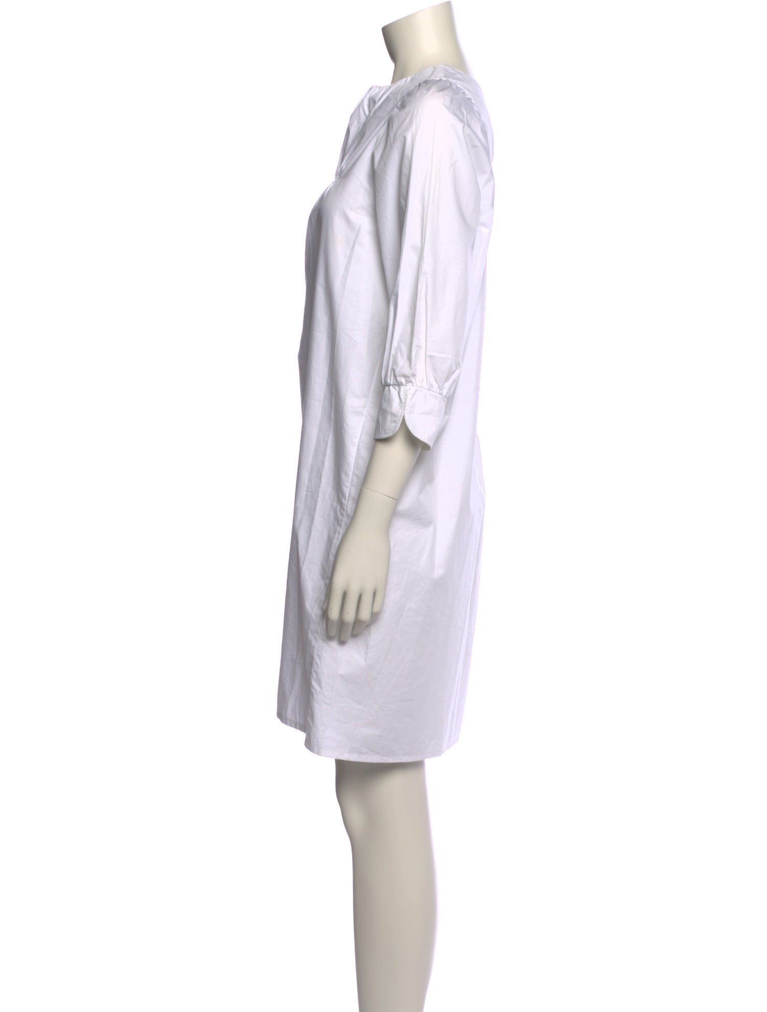 Atlantique Ascoli Crew Neck Knee-Length Dress