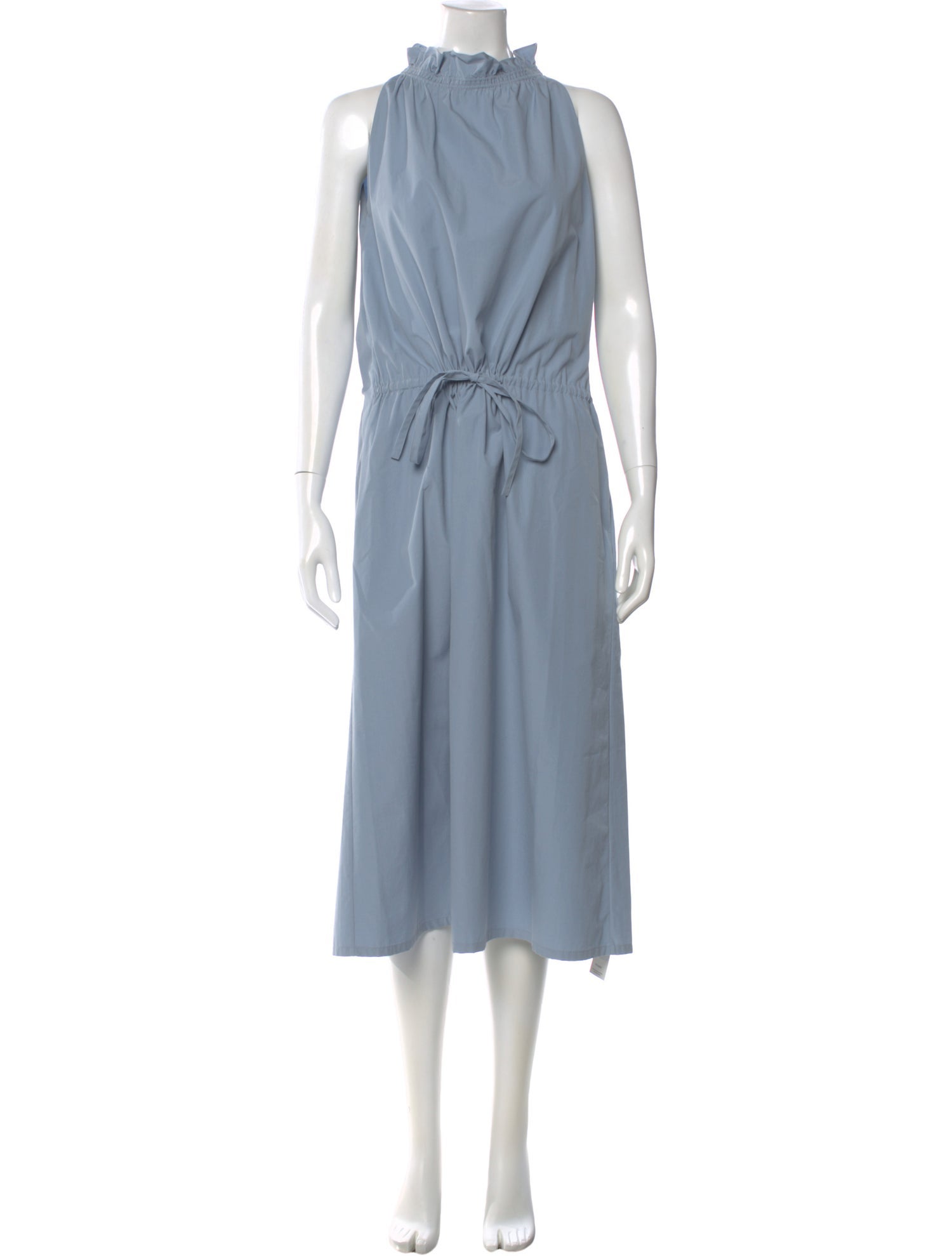 Atlantique Ascoli Mock Neck Long Dress