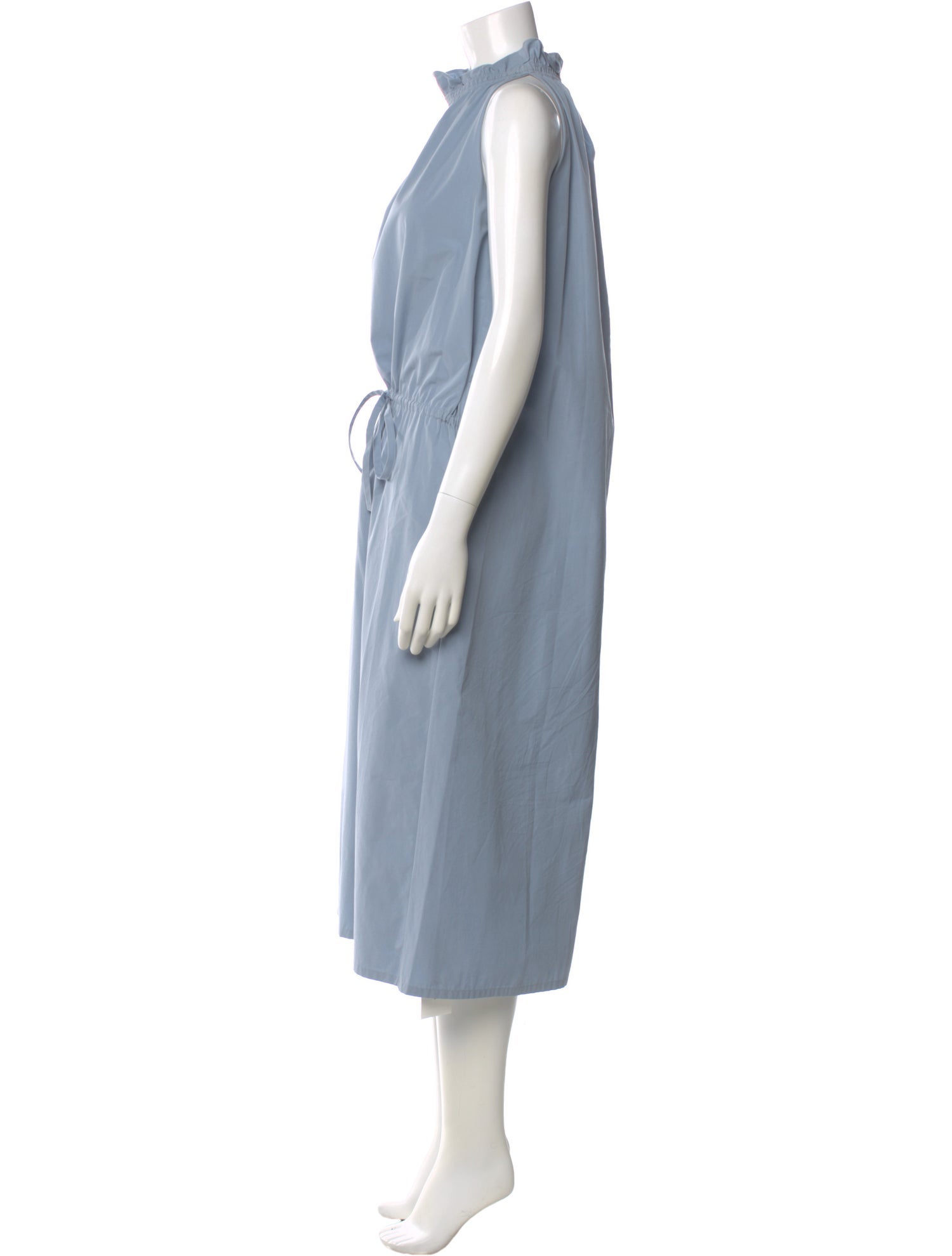 Atlantique Ascoli Mock Neck Long Dress