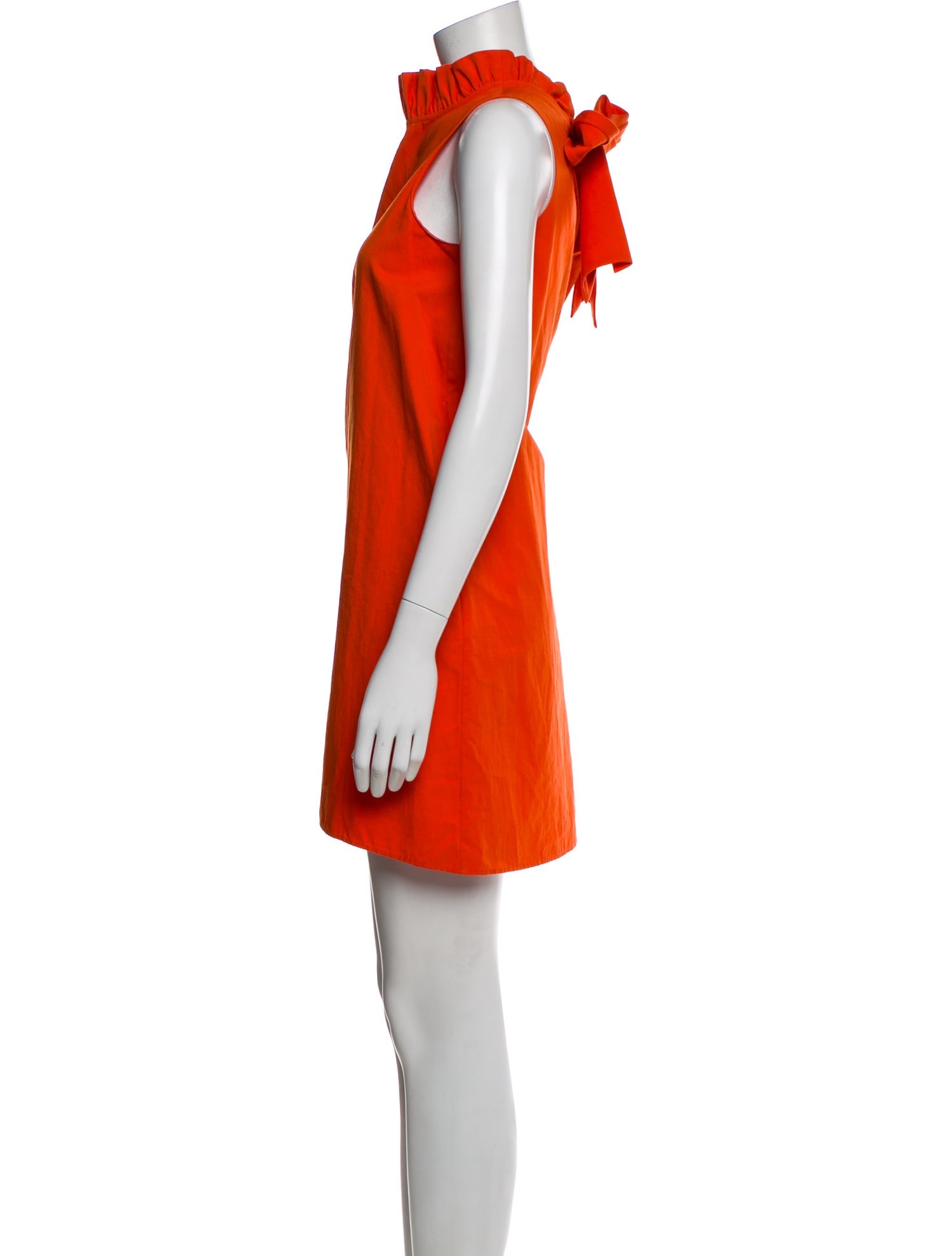 Atlantique Ascoli Turtleneck Mini Dress