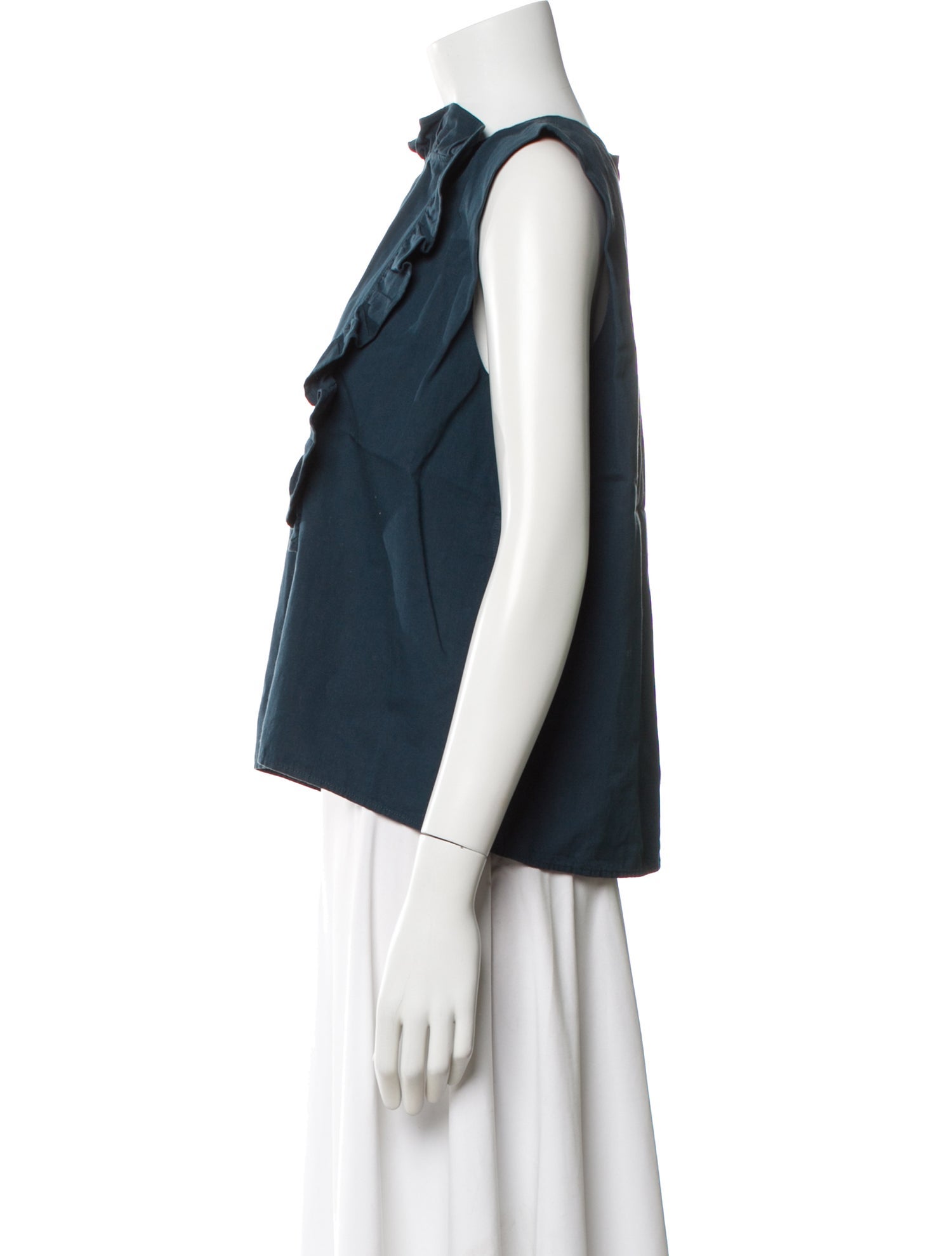 Atlantique Ascoli Crew Neck Sleeveless Top