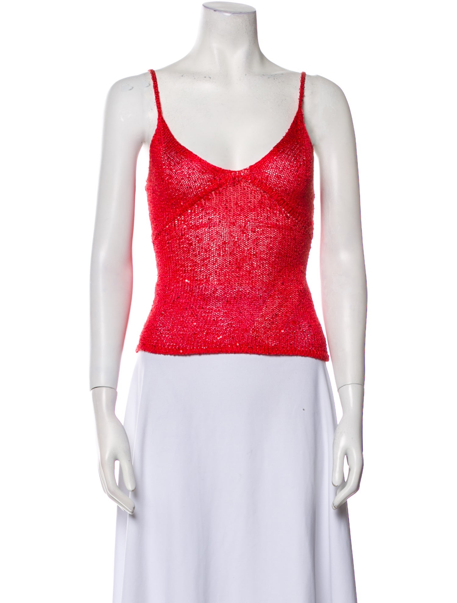 Asta Resort V-Neck Sleeveless Crop Top