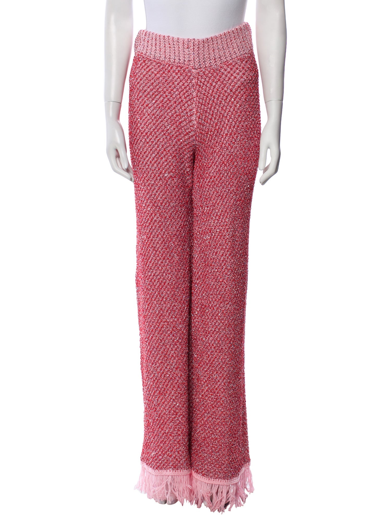 Asta Resort Lace Pattern Wide Leg Pants w/ Tags