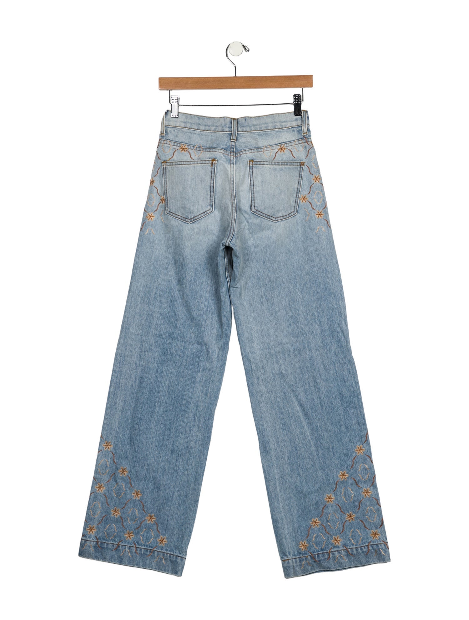 Asta Resort Mid-Rise Wide Leg Jeans