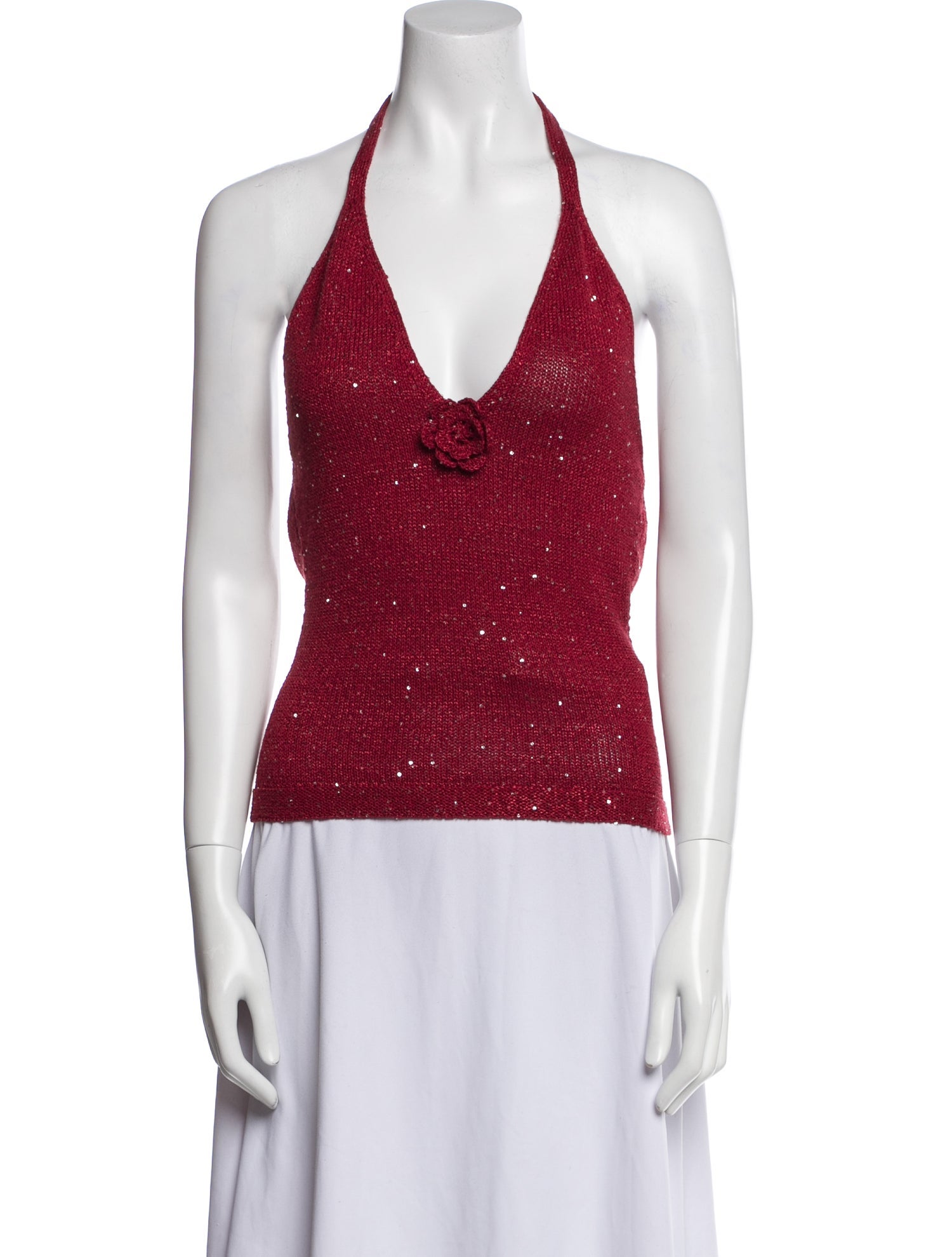 Asta Resort Halterneck Sleeveless Top