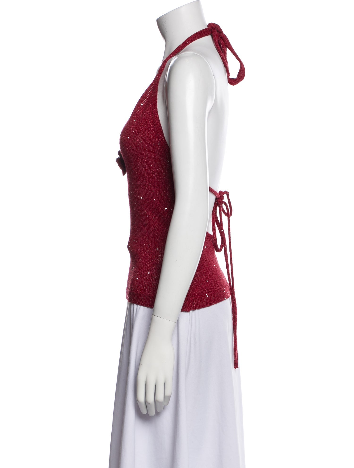 Asta Resort Halterneck Sleeveless Top