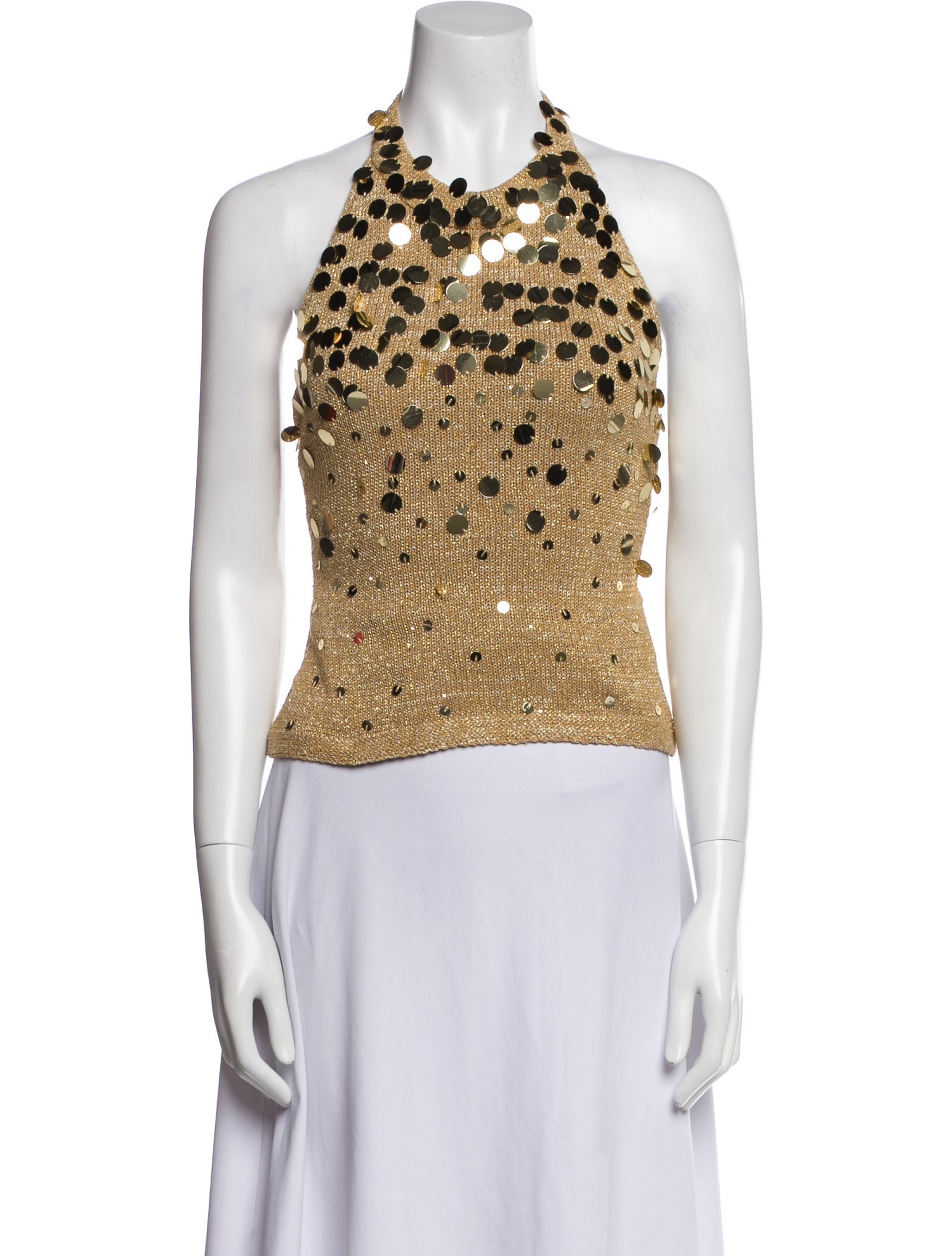 Asta Resort Animal Print Halterneck Crop Top w/ Tags